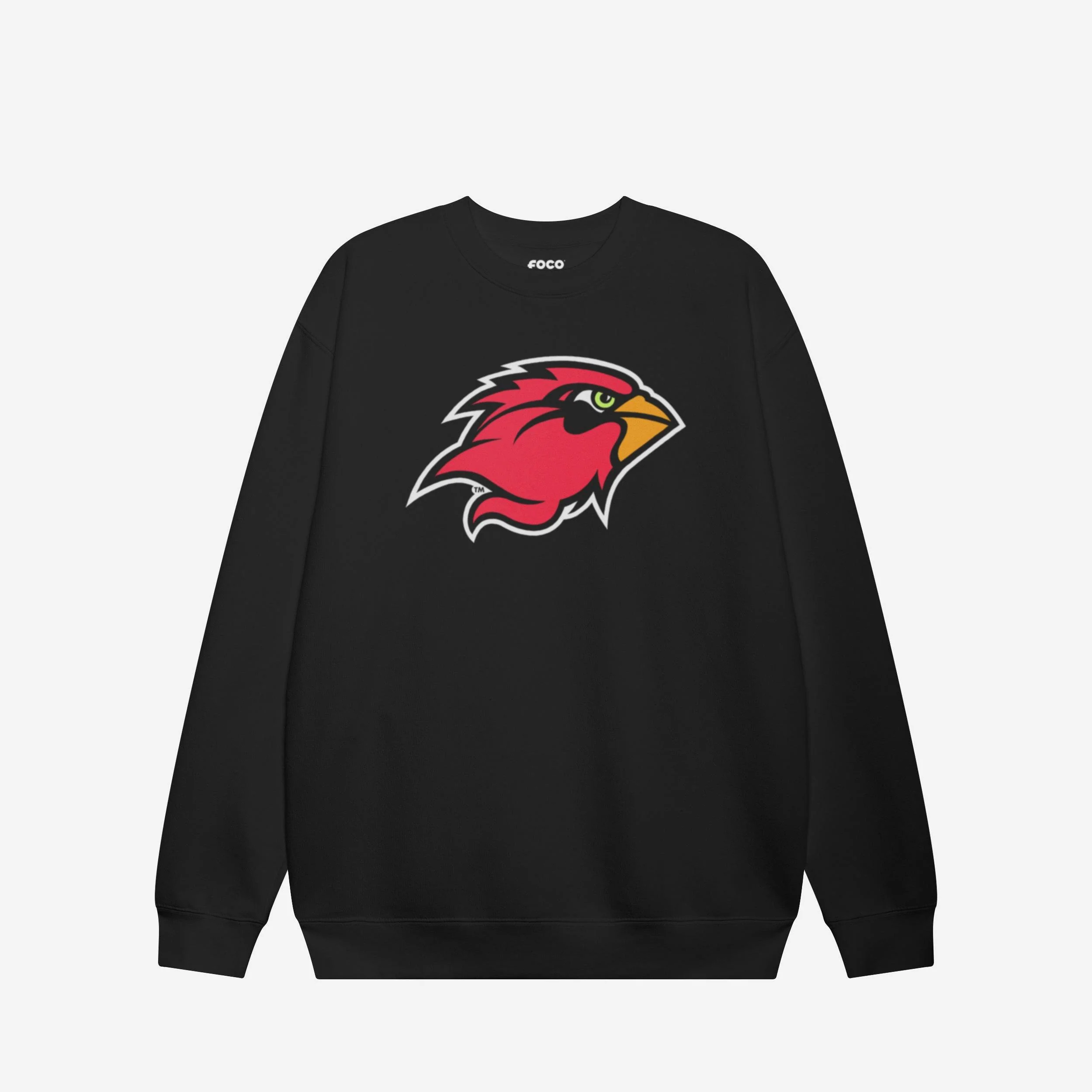 Lamar Cardinals Primary Logo Crew Neck Sweatshirt - Image 3