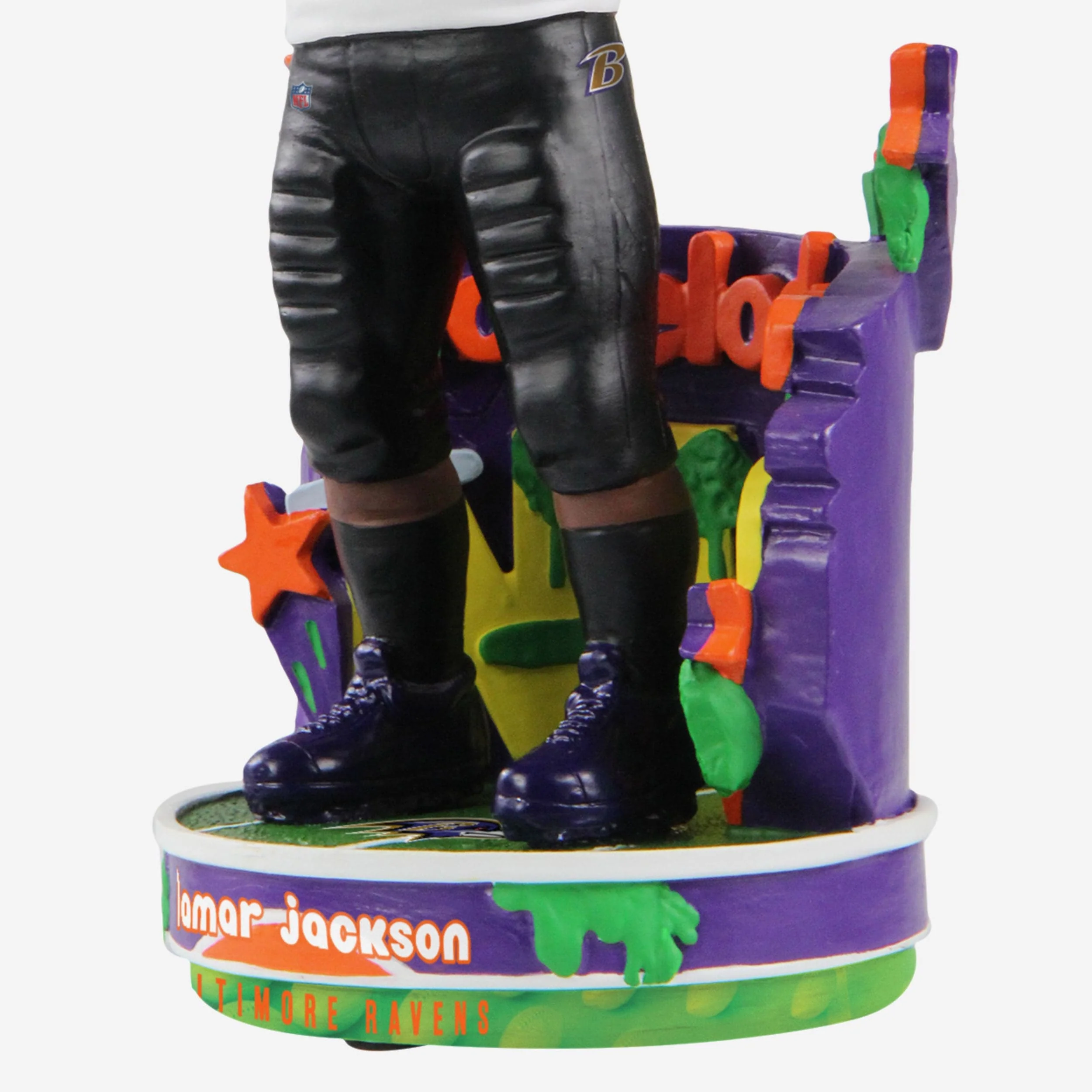 Lamar Jackson Baltimore Ravens 2022 Nickelodeon NVP Bobblehead - Image 3