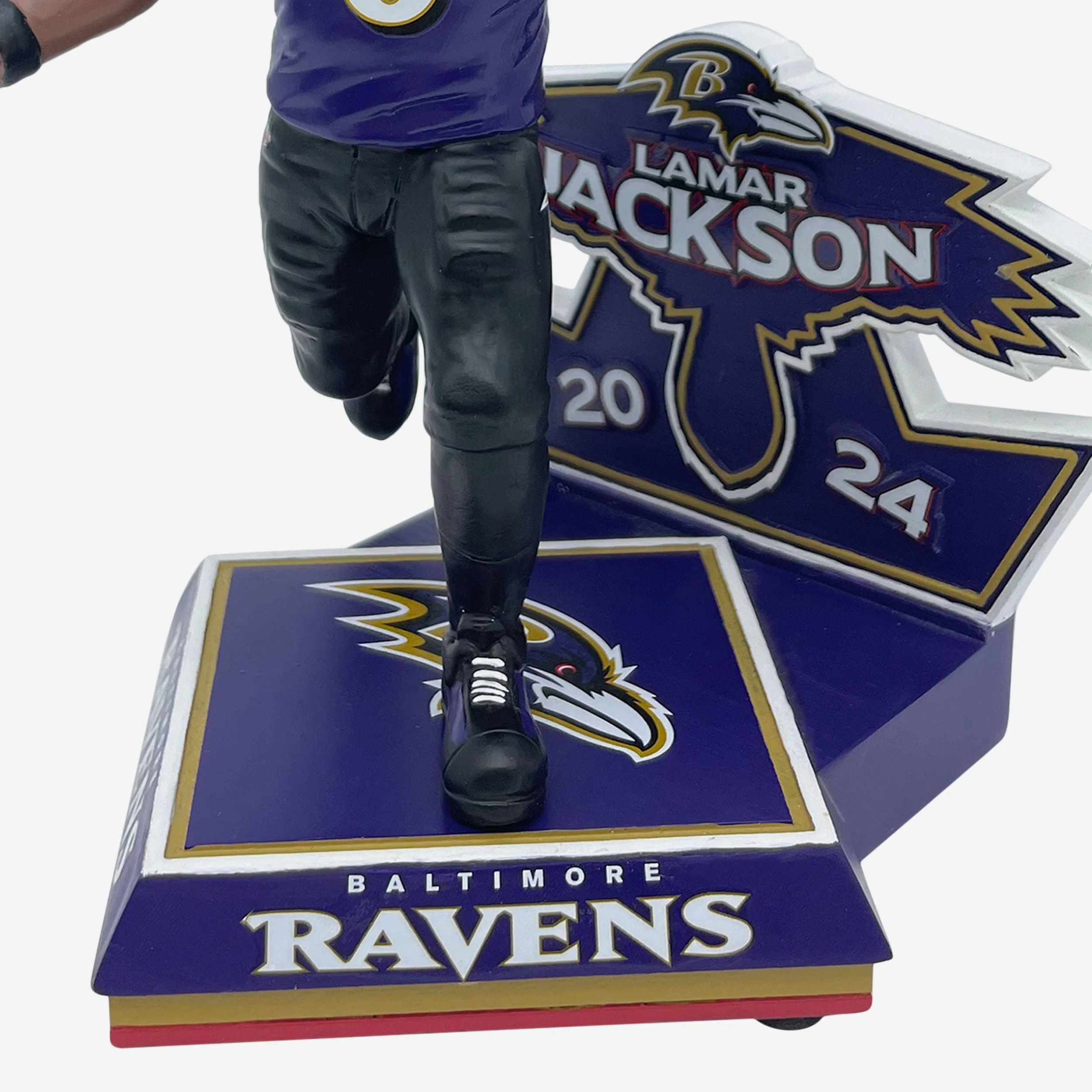 Lamar Jackson Baltimore Ravens Playoff Gamebreaker Bobblehead - Image 3