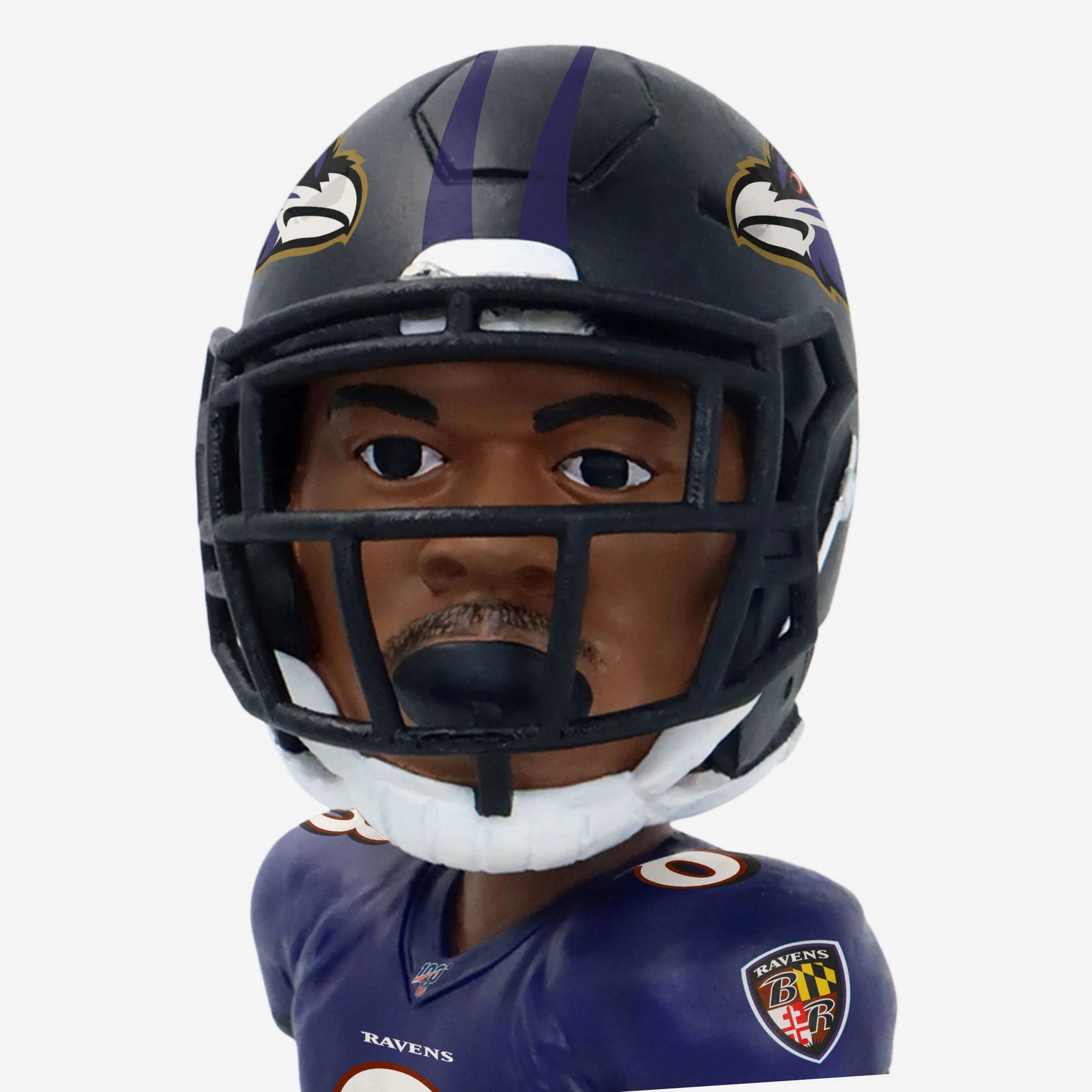 Lamar Jackson Baltimore Ravens What is a Quarterback Sports Illustrated Cover Bobblehead - Image 2