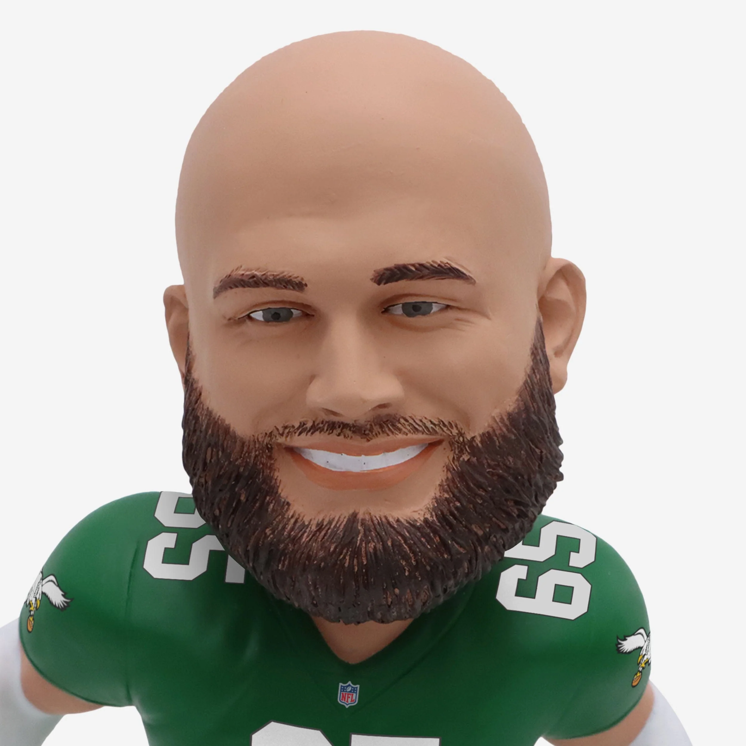 Lane Johnson Philadelphia Eagles Kelly Green Uniform Bobblehead - Image 2