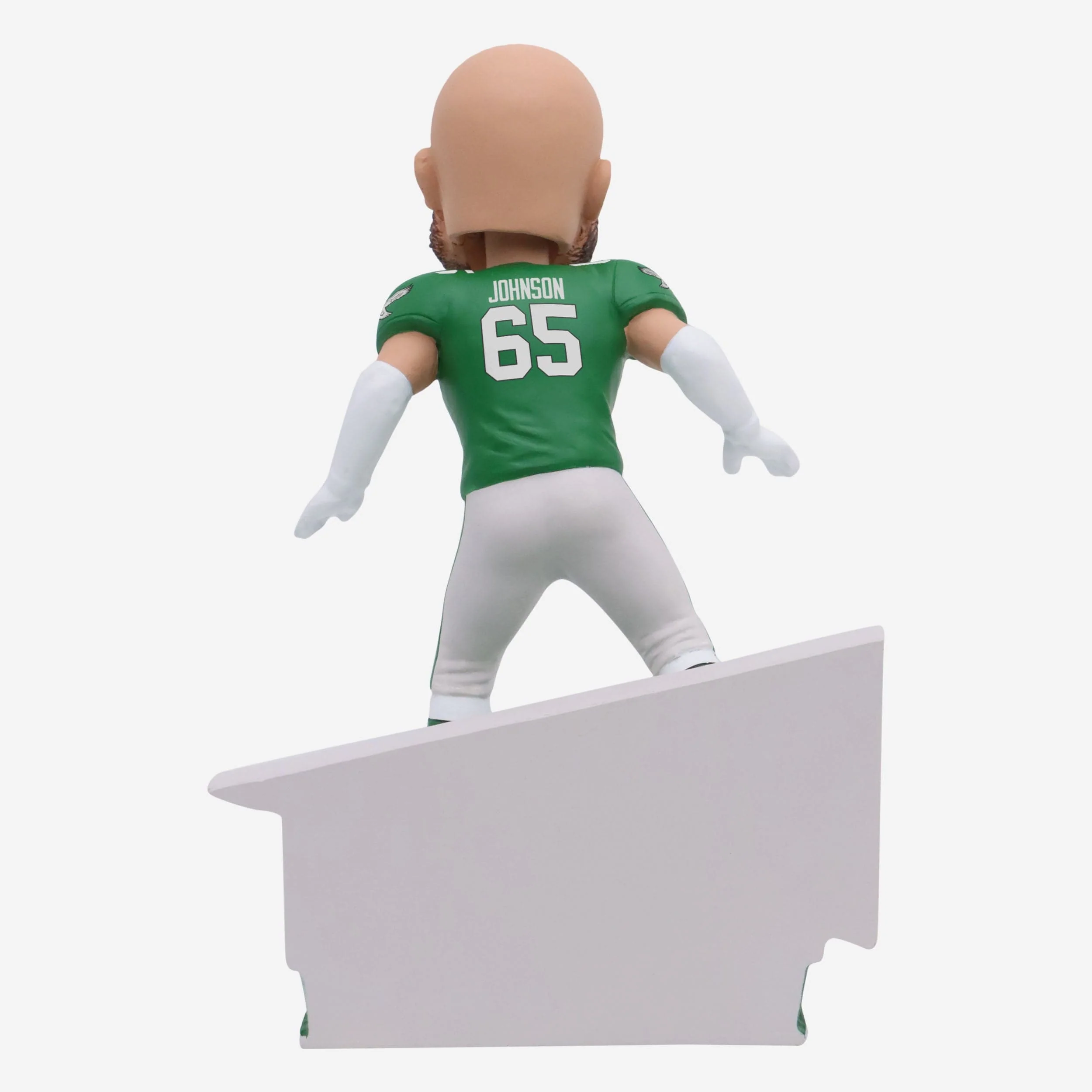 Lane Johnson Philadelphia Eagles Kelly Green Uniform Bobblehead - Image 5