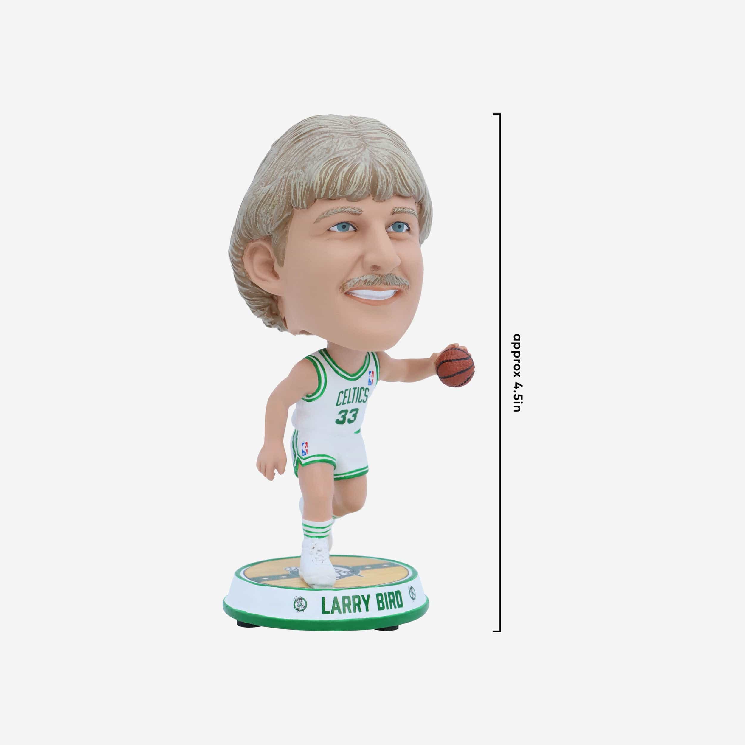 Larry Bird Boston Celtics Court Stripe Mini Bighead Bobblehead - Image 4