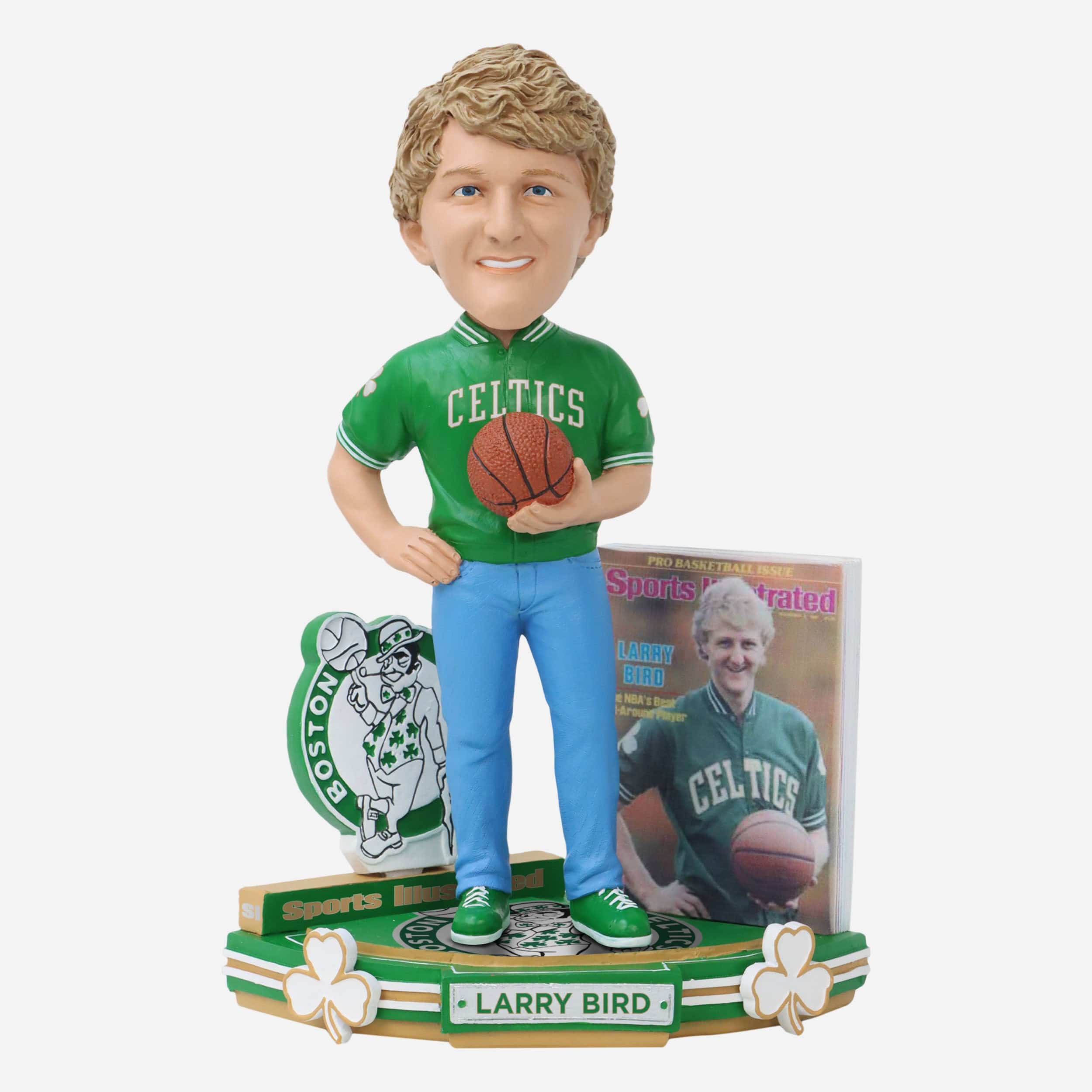 Larry Bird Boston Celtics Sports Illustrated Cover Bobblehead