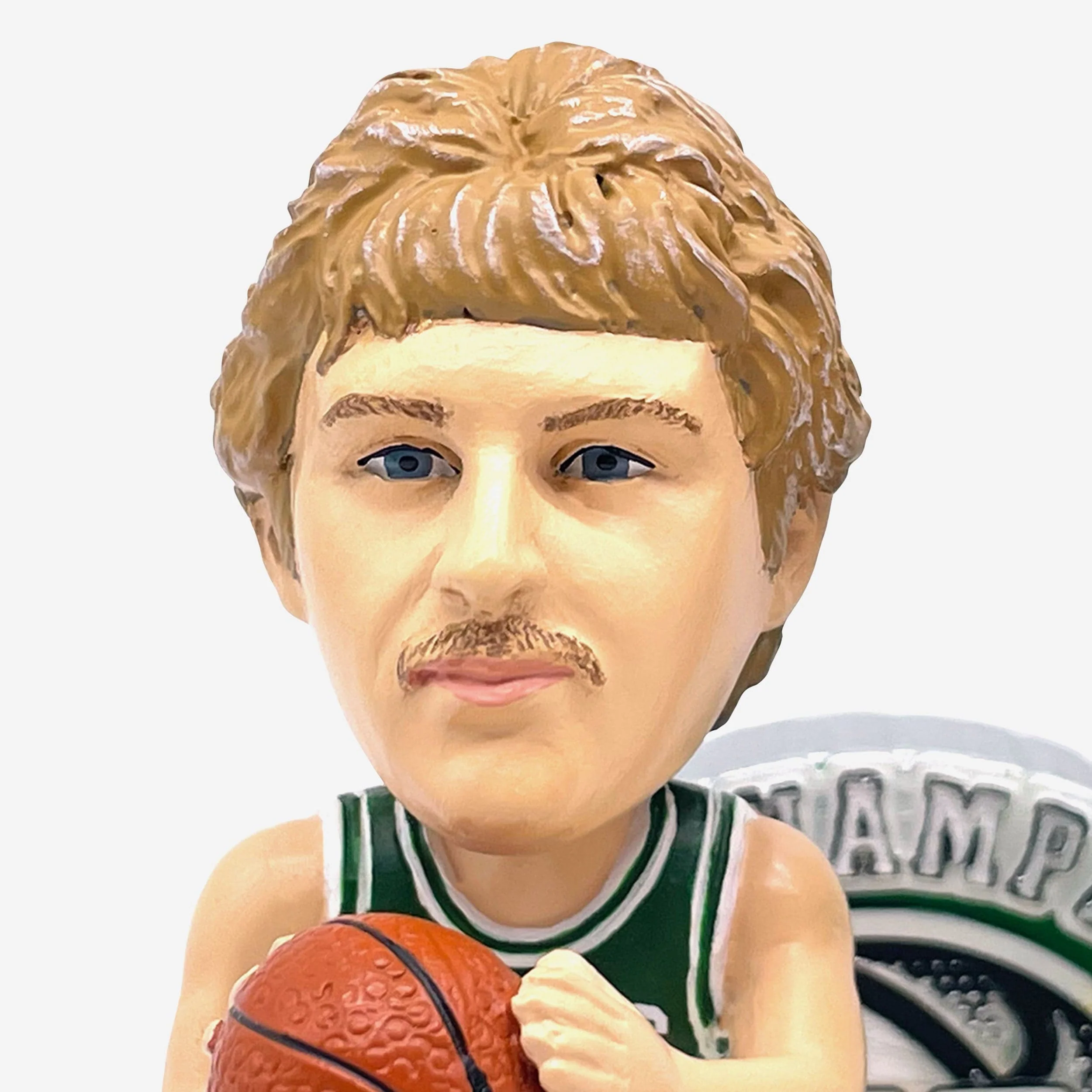 Larry Bird & Jayson Tatum Boston Celtics NBA Champions Then and Now Bobblehead - Image 2