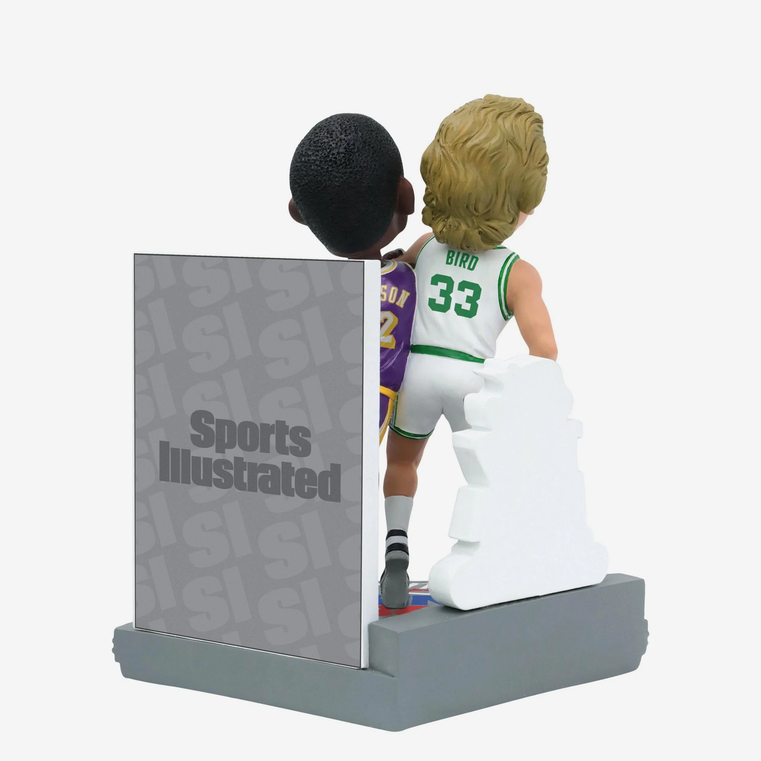 Larry Bird & Magic Johnson Boston Celtics & Los Angeles Lakers Memories Sports Illustrated Cover Bobblehead - Image 7
