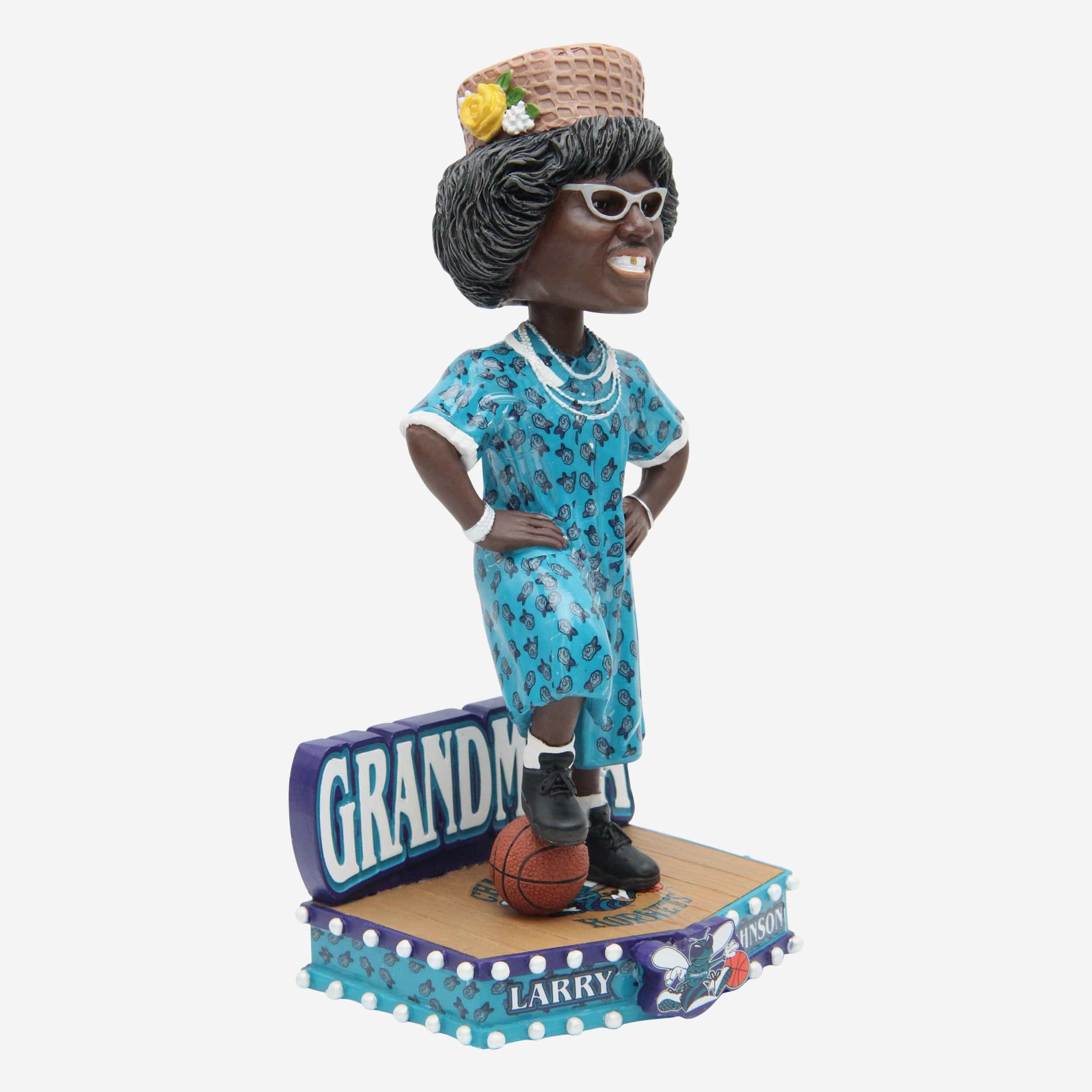 Larry Johnson Charlotte Hornets Grandmama Bobblehead - Image 4
