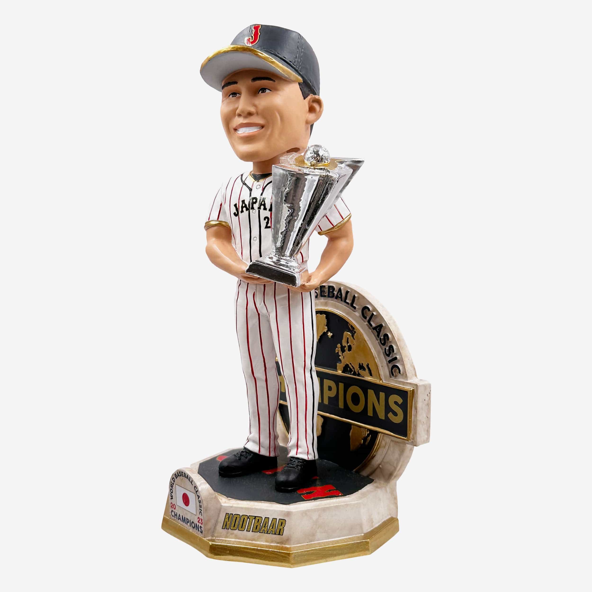 Lars Nootbaar Japan 2023 World Baseball Classic Champions Bobblehead - Image 4