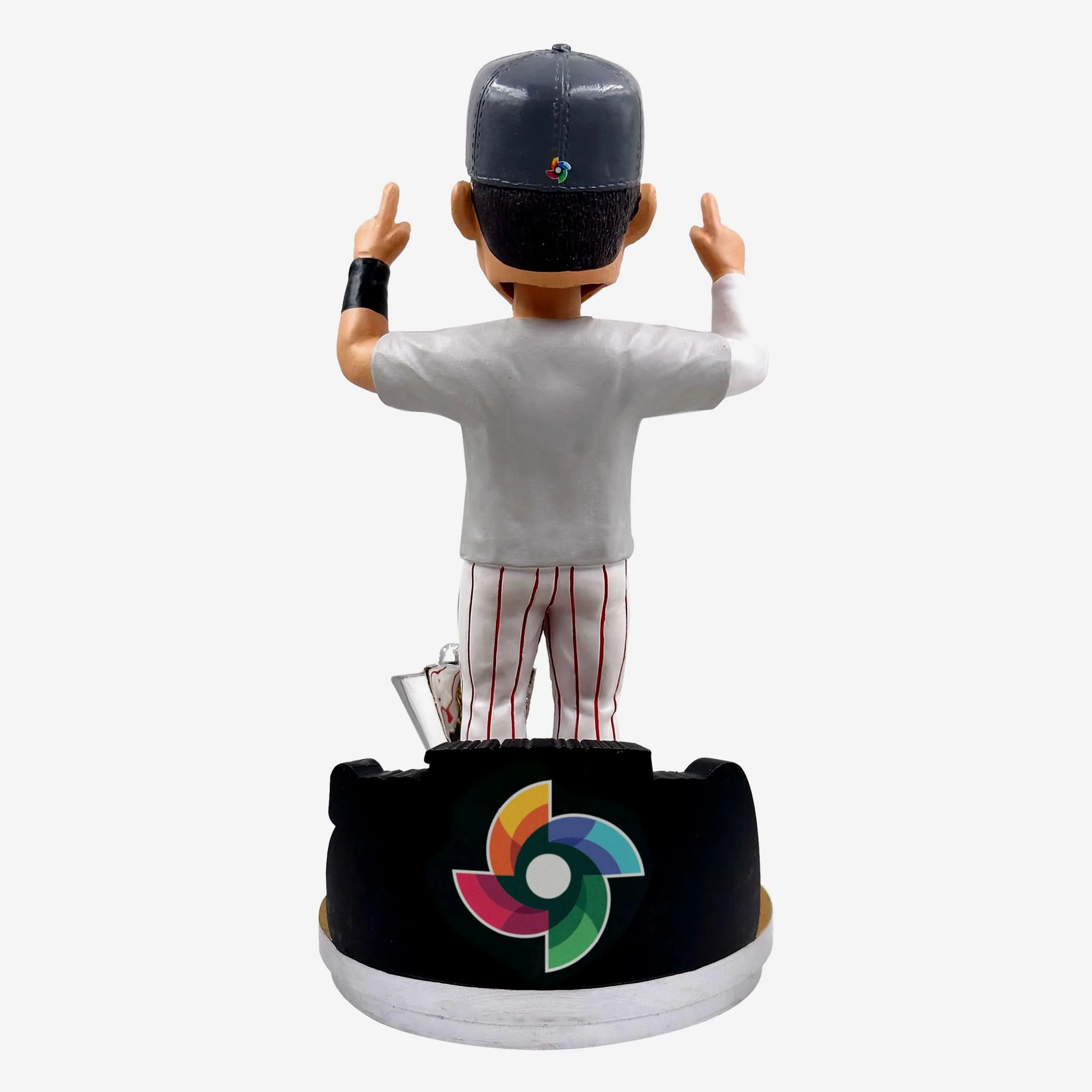 Lars Nootbaar Japan 2023 World Baseball Classic Champions Cap & Tee Bobblehead - Image 5