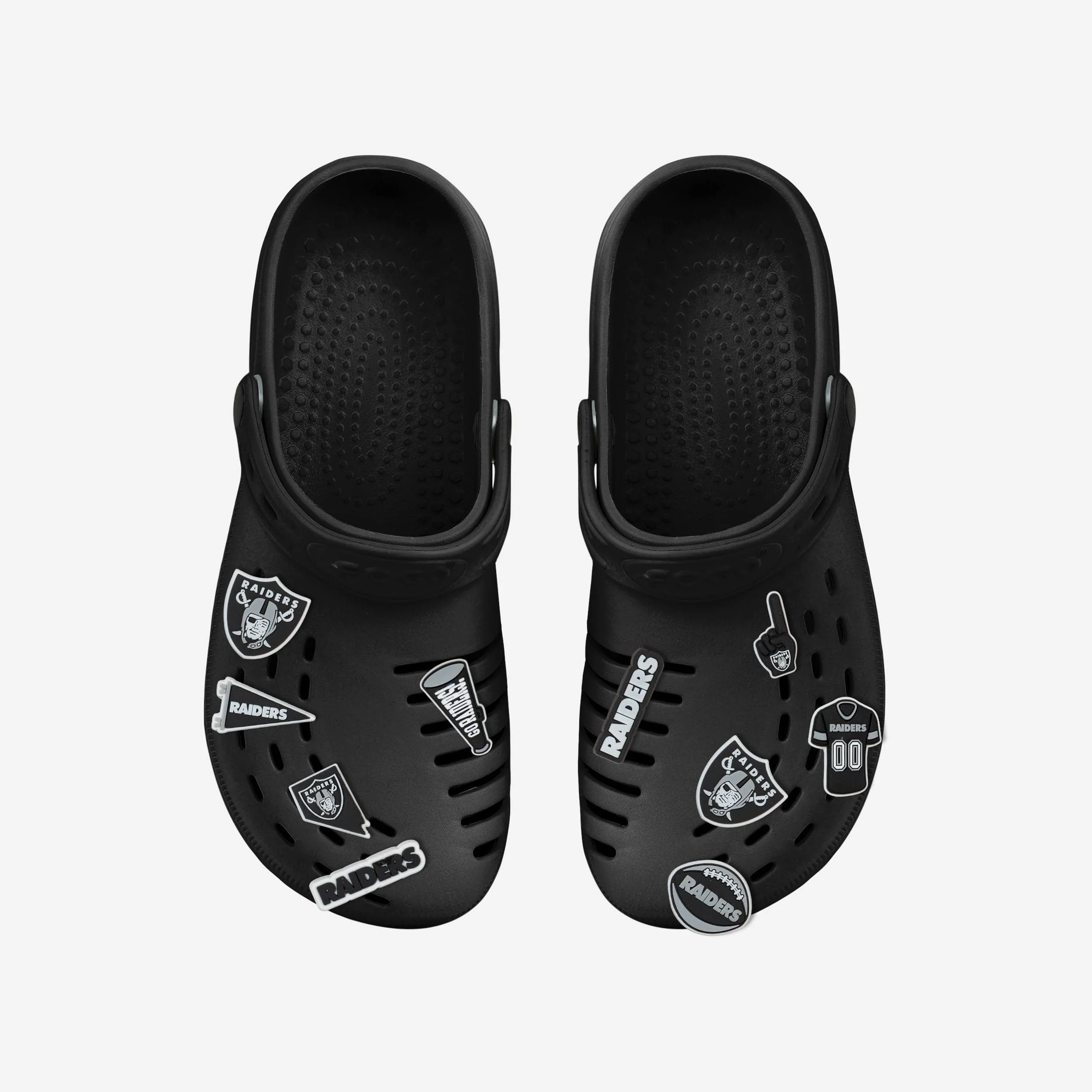 Las Vegas Raiders 10 Pack Team Clog Charms - Image 4