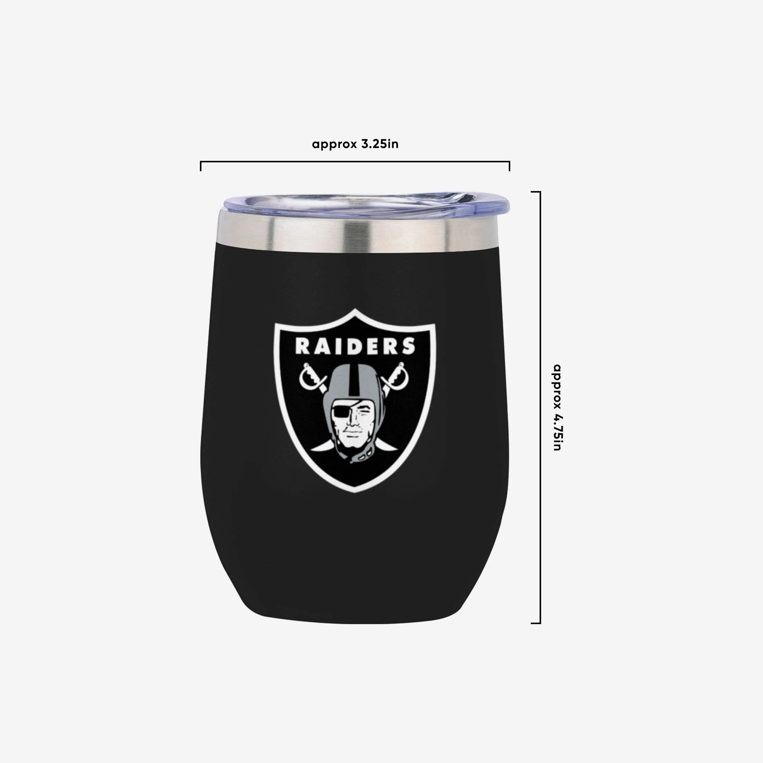 Las Vegas Raiders 12 oz Mini Tumbler - Image 5