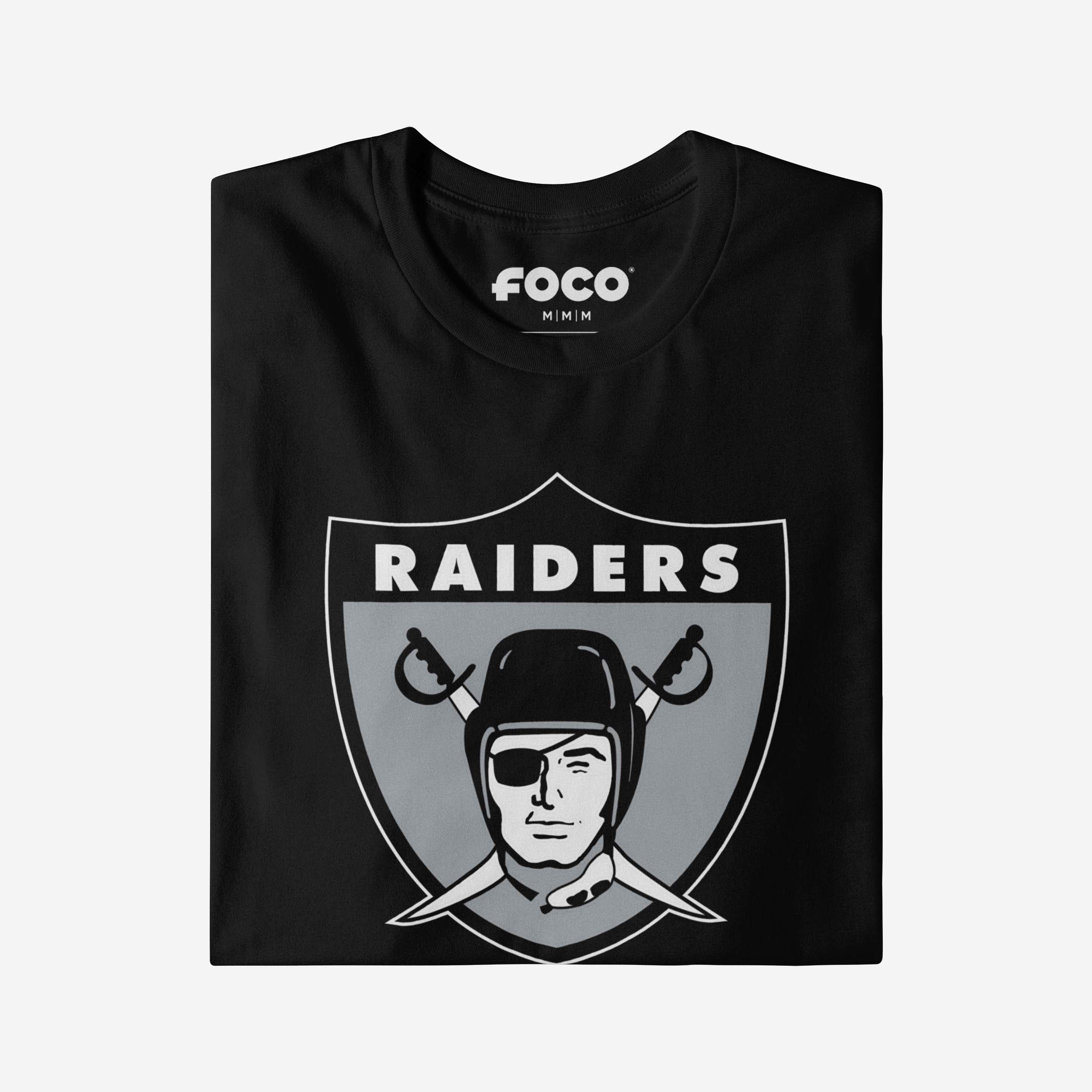 Las Vegas Raiders 1963 Retro Logo Long Sleeve T-Shirt - Image 4