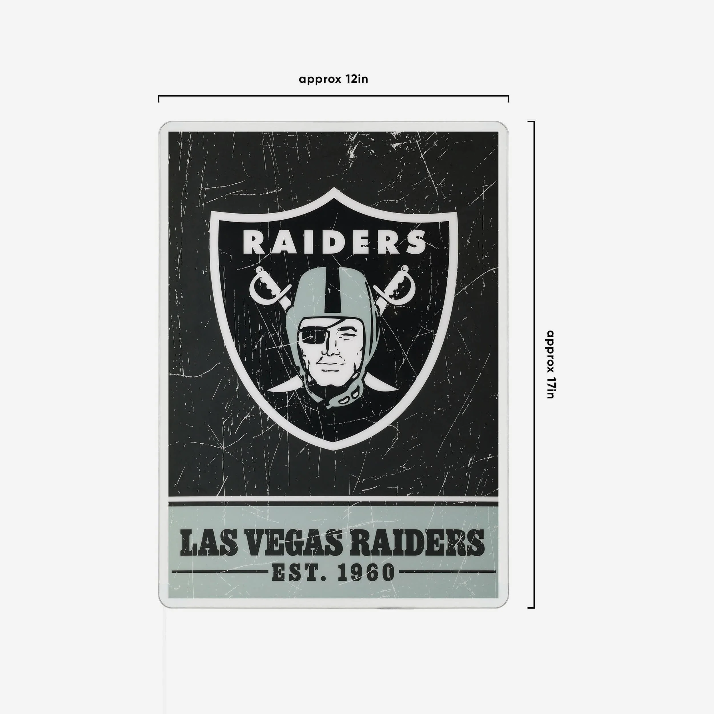 Las Vegas Raiders Big Logo Backlit Sign - Image 4