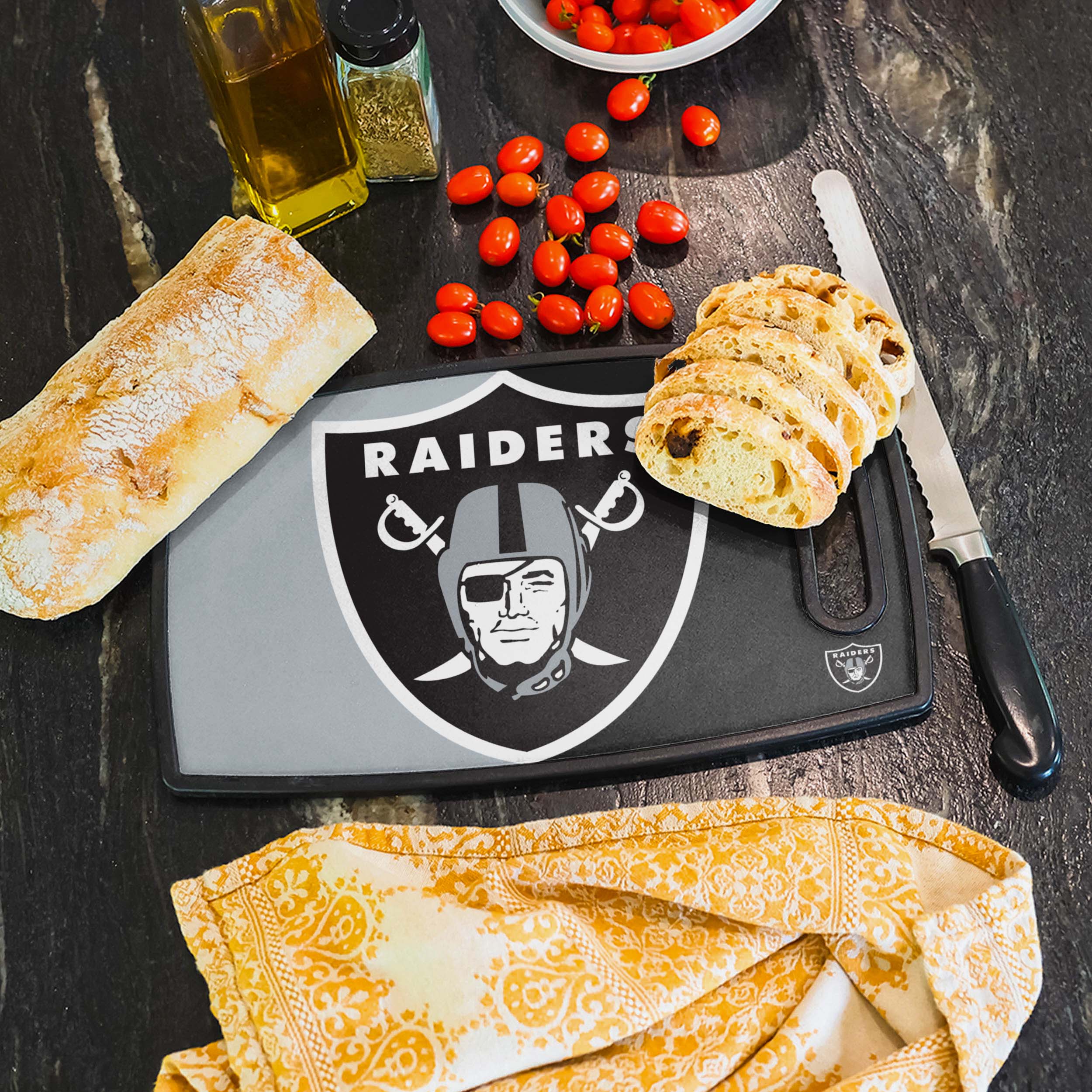 Las Vegas Raiders Big Logo Cutting Board - Image 2