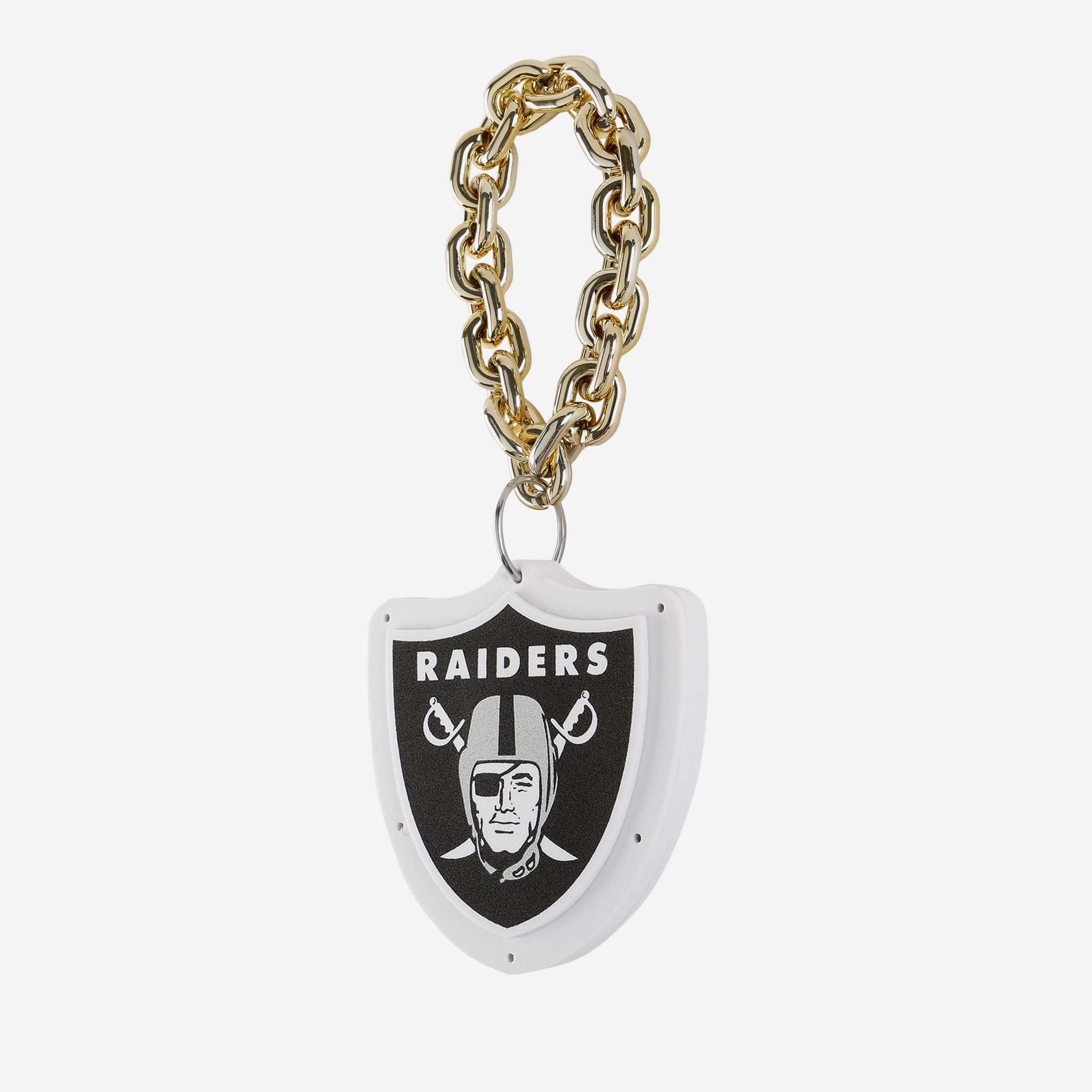 Las Vegas Raiders Big Logo Light Up Chain Ornament - Image 2