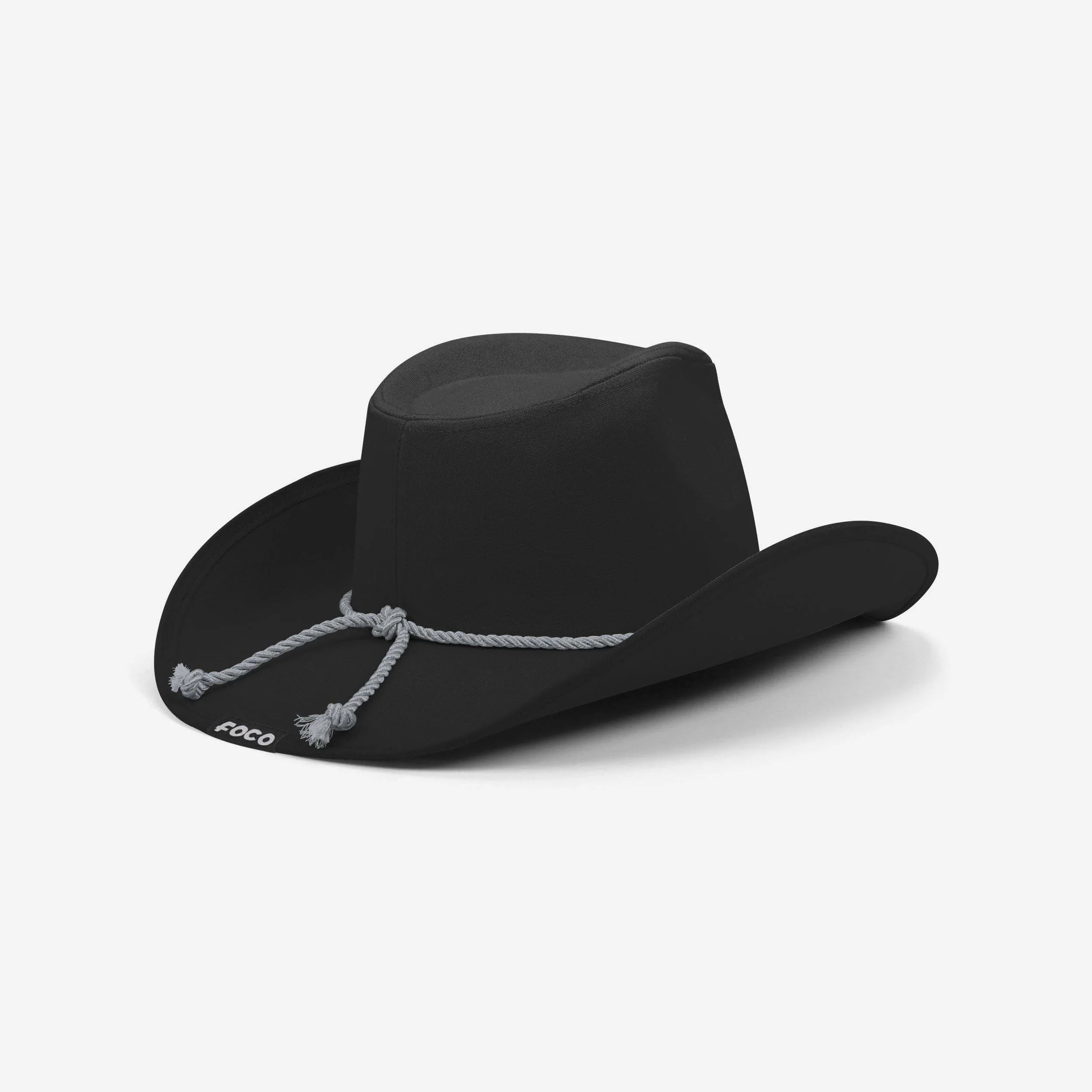 Las Vegas Raiders Black Rhinestone Logo Cowboy Hat - Image 4
