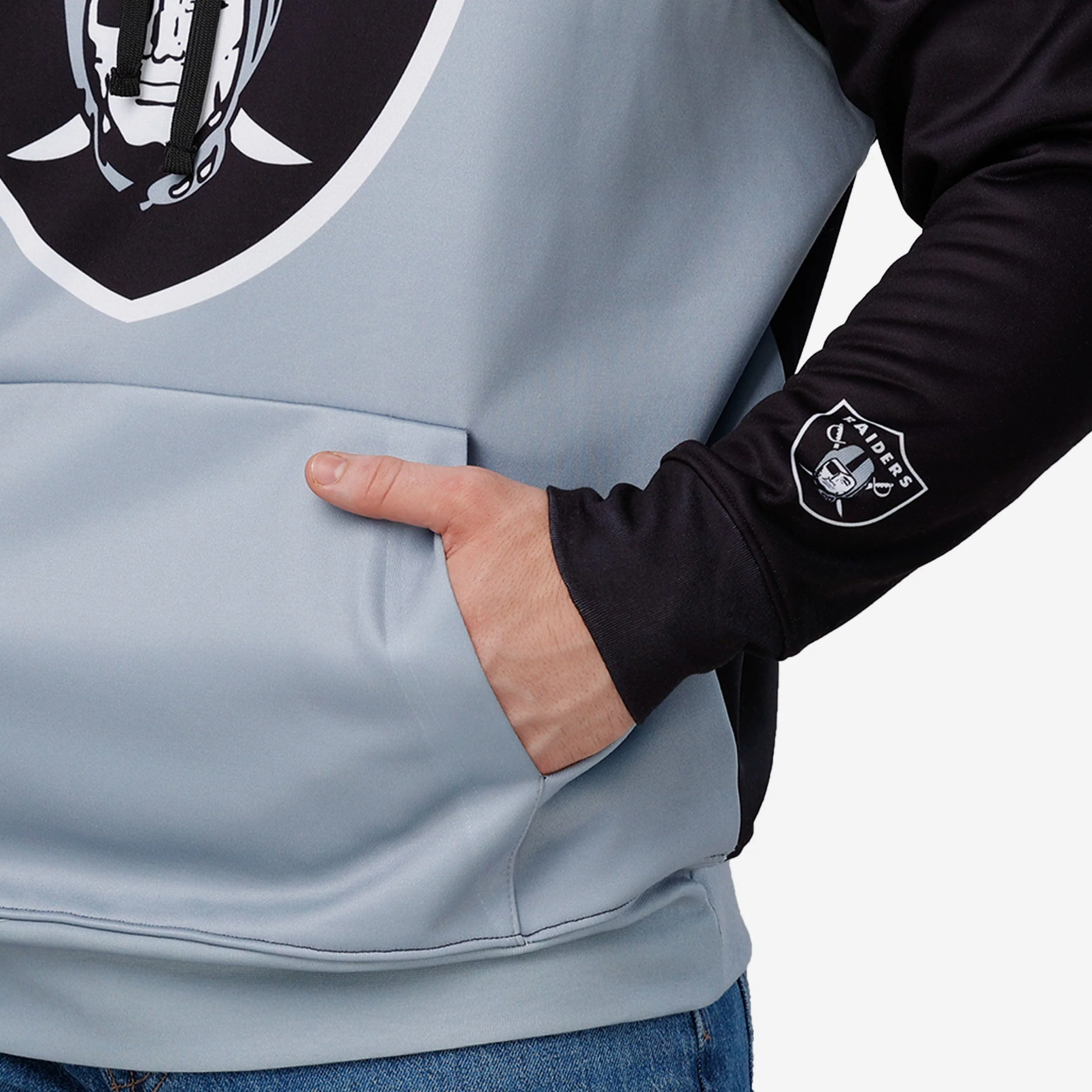 Las Vegas Raiders Bold Logo Hoodie - Image 3