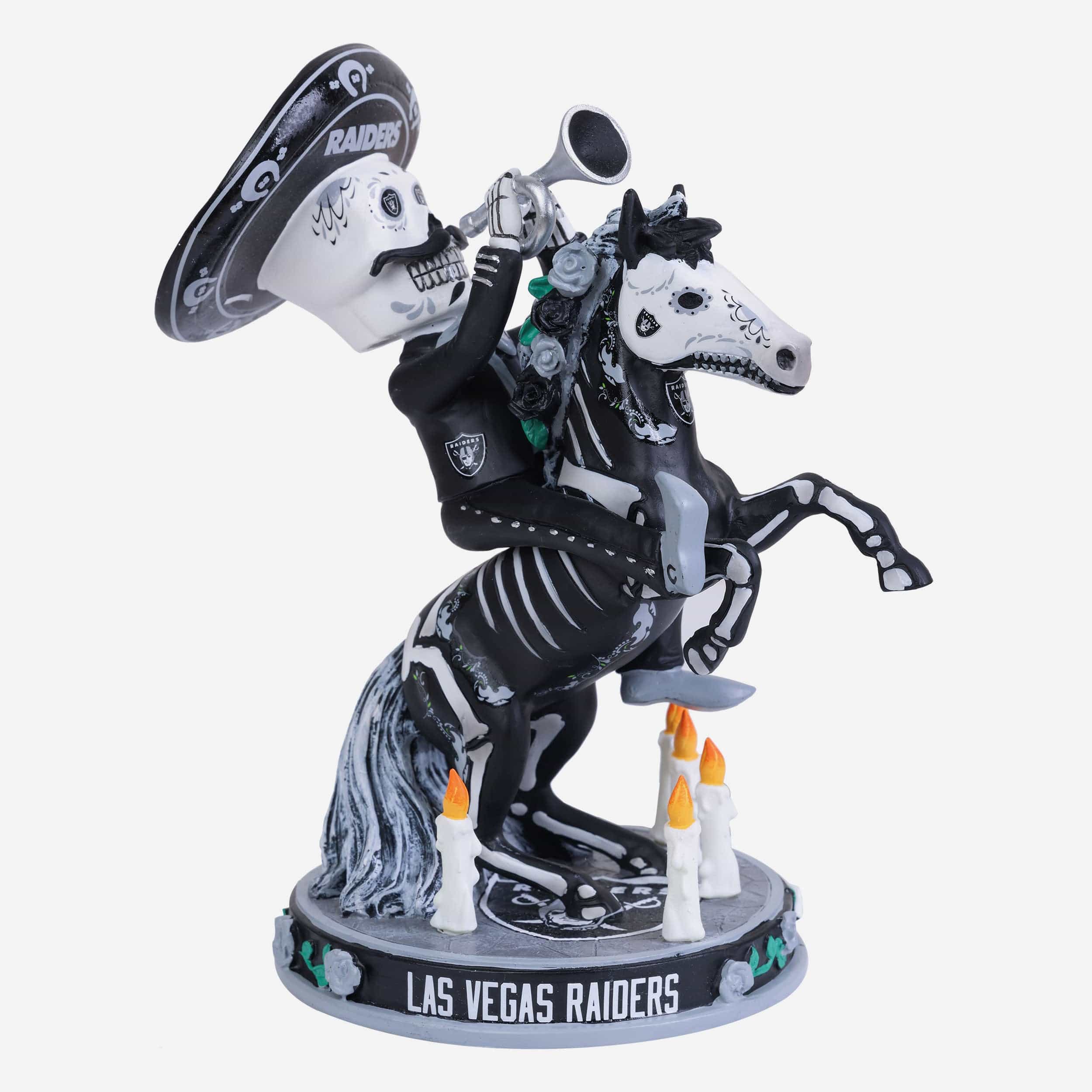 Las Vegas Raiders Calavera Bobblehead