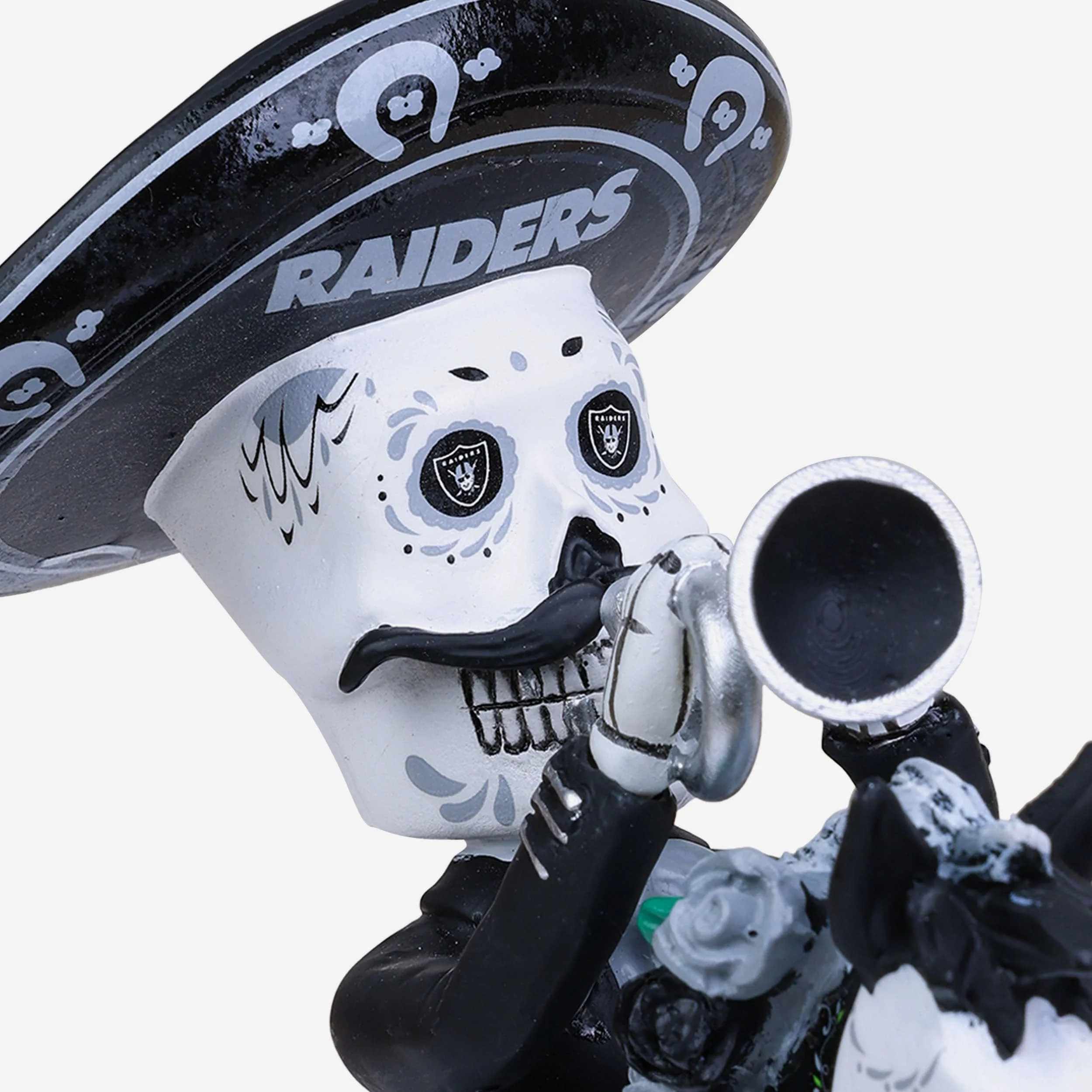 Las Vegas Raiders Calavera Bobblehead - Image 2