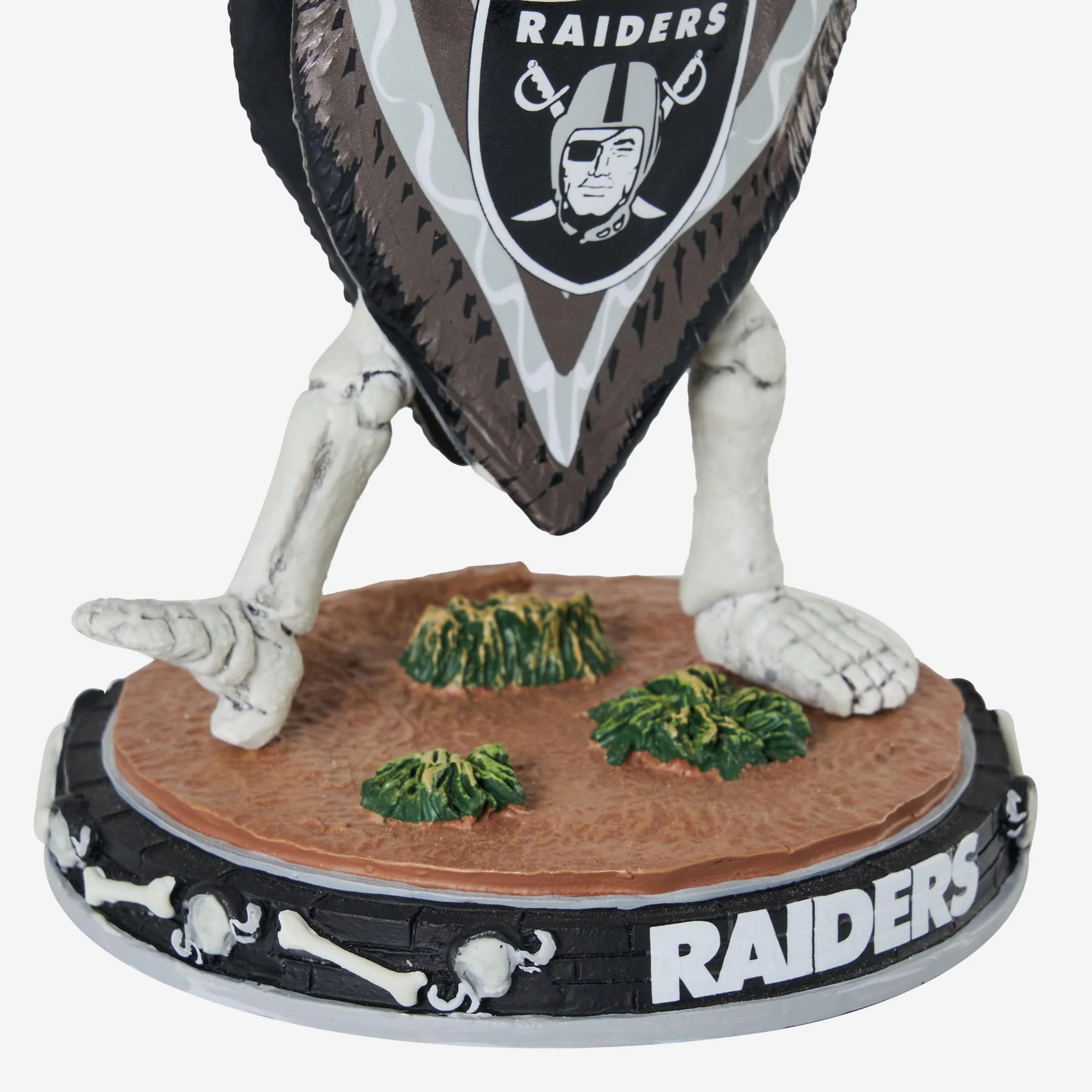 Las Vegas Raiders Calavera Glow in the Dark Bobblehead - Image 4