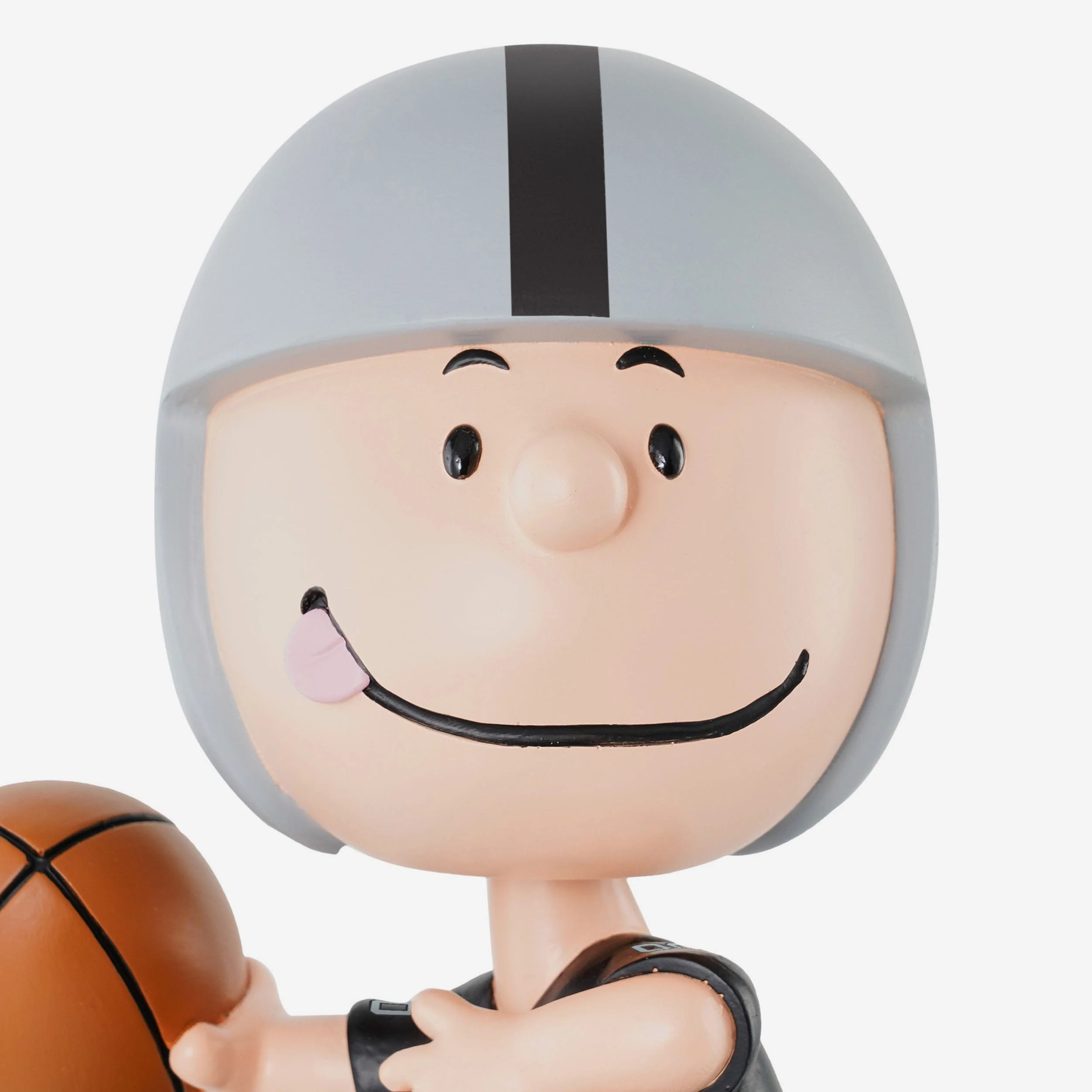 Las Vegas Raiders Charlie Brown Peanuts Bighead Bobblehead - Image 2