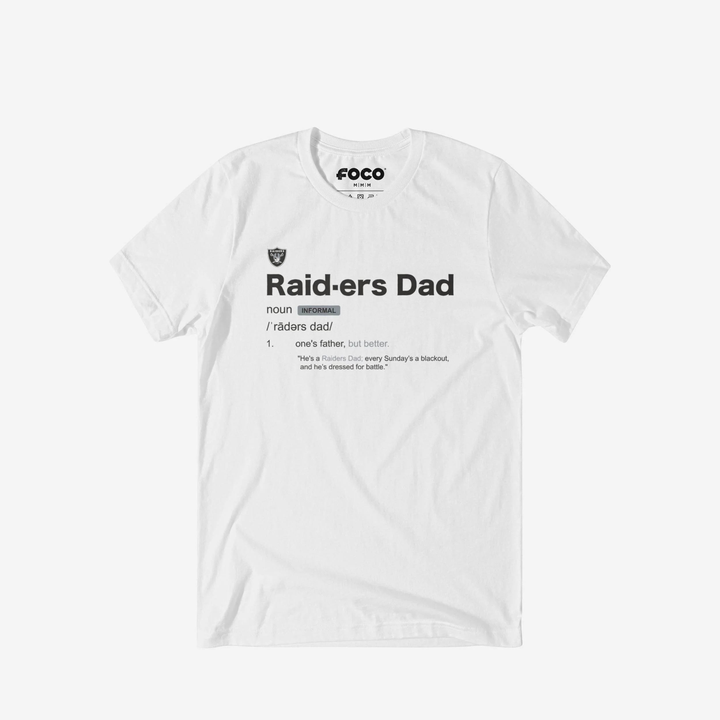 Las Vegas Raiders Dad Definition T-Shirt