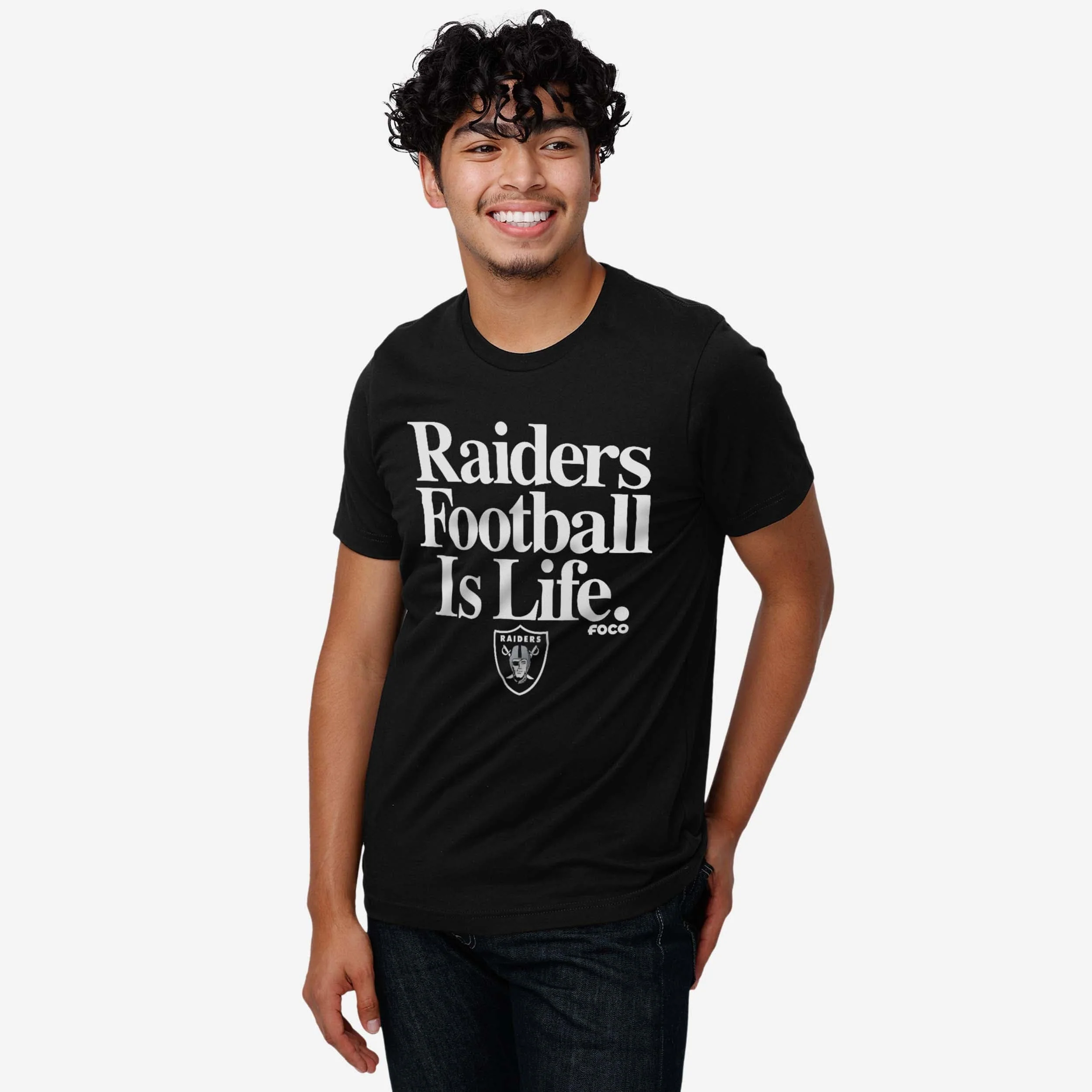 Las Vegas Raiders Football is Life T-Shirt - Image 2