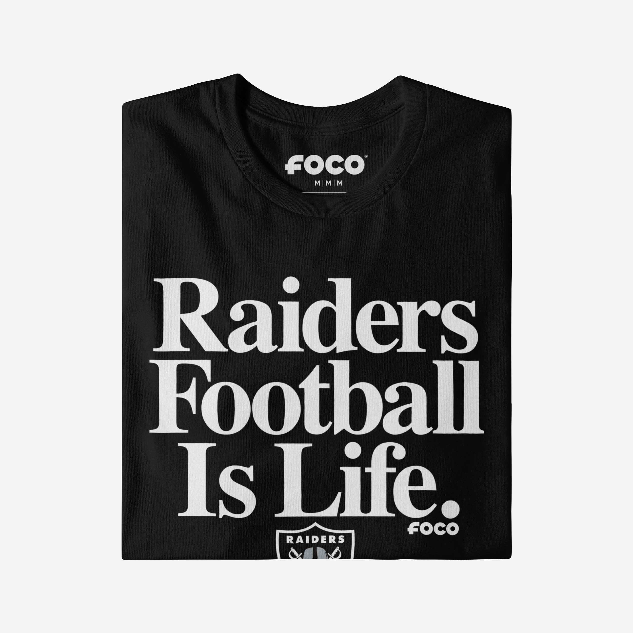Las Vegas Raiders Football is Life T-Shirt - Image 4
