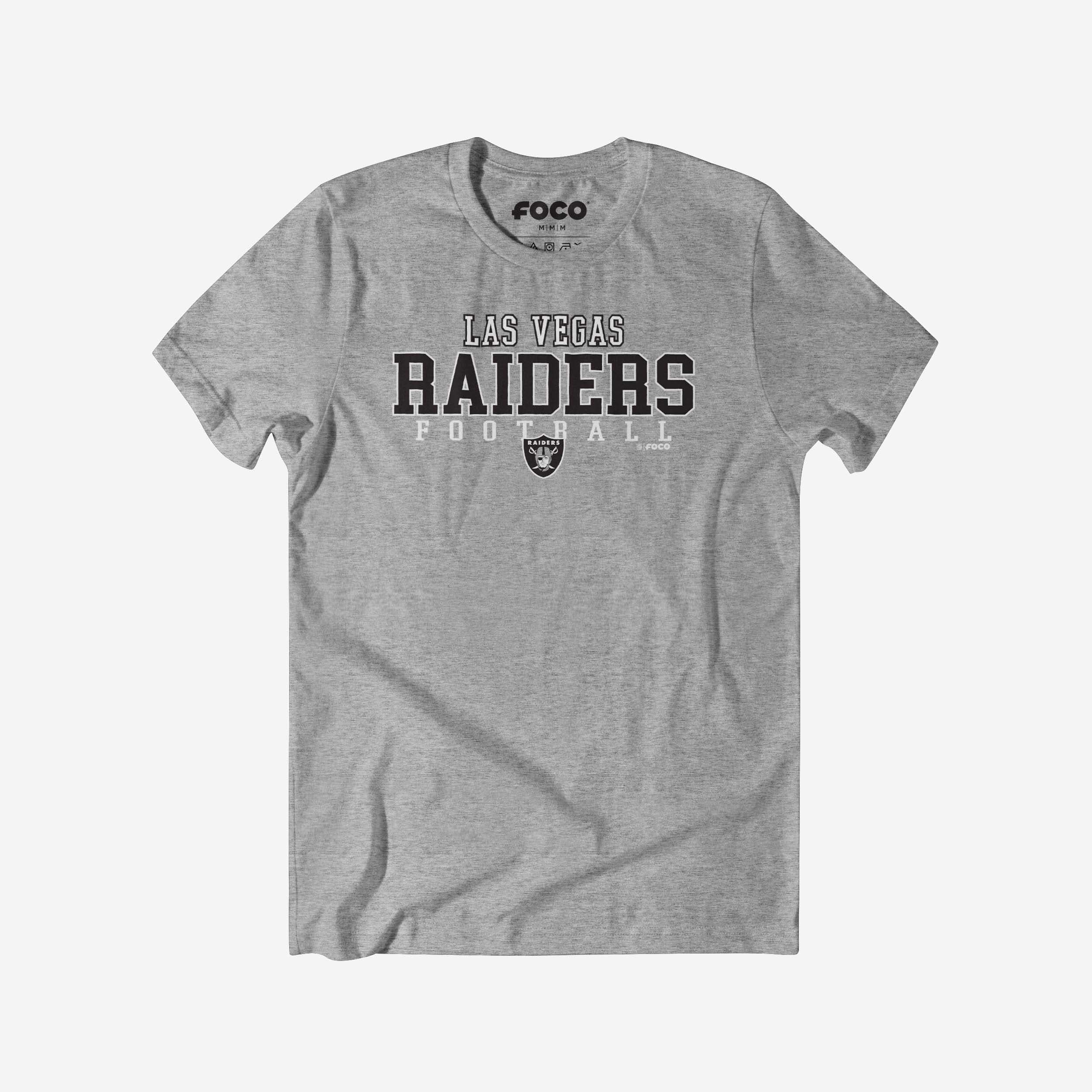 Las Vegas Raiders Football Wordmark T-Shirt