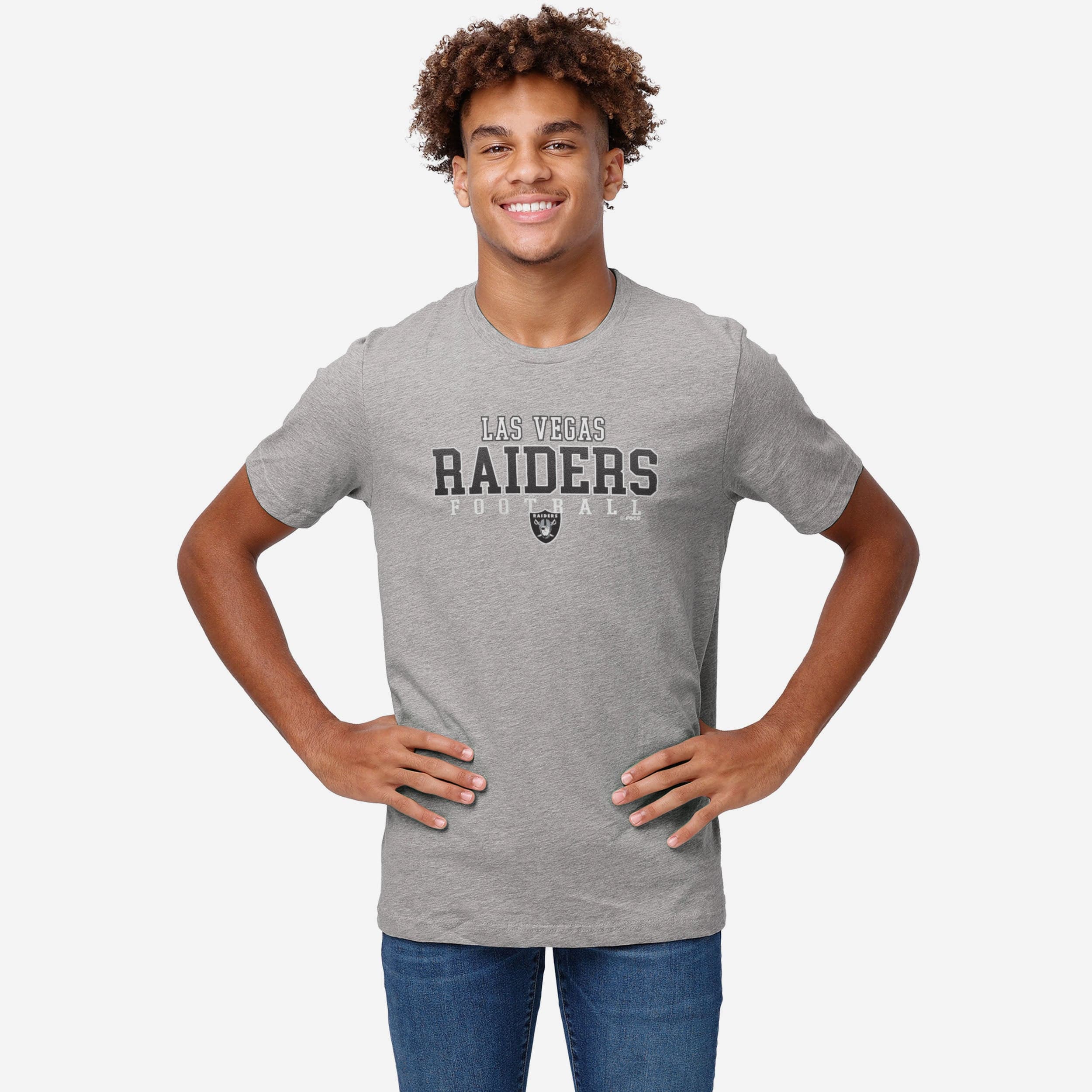 Las Vegas Raiders Football Wordmark T-Shirt - Image 2