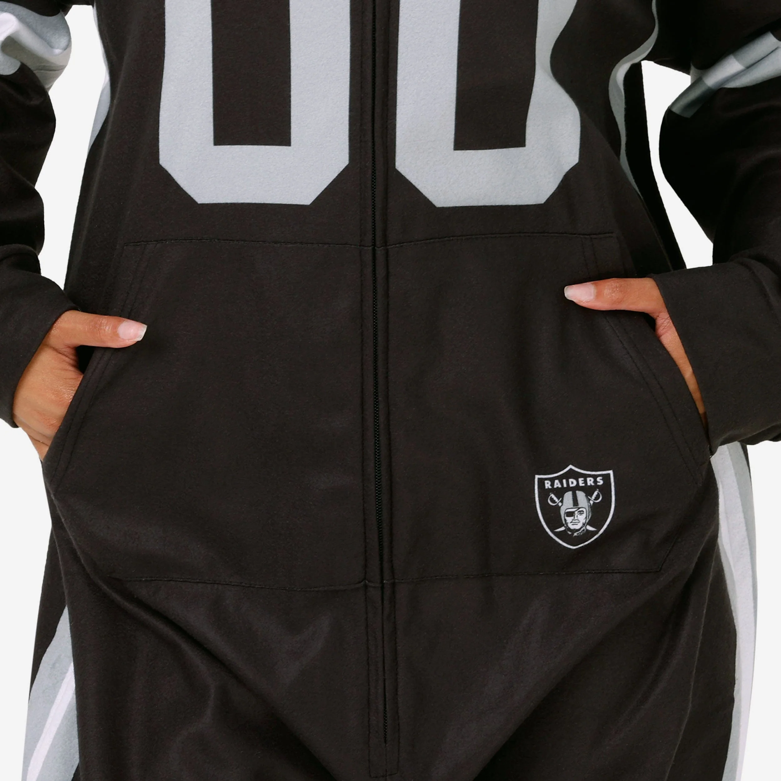 Las Vegas Raiders Gameday Ready One Piece Pajamas - Image 5