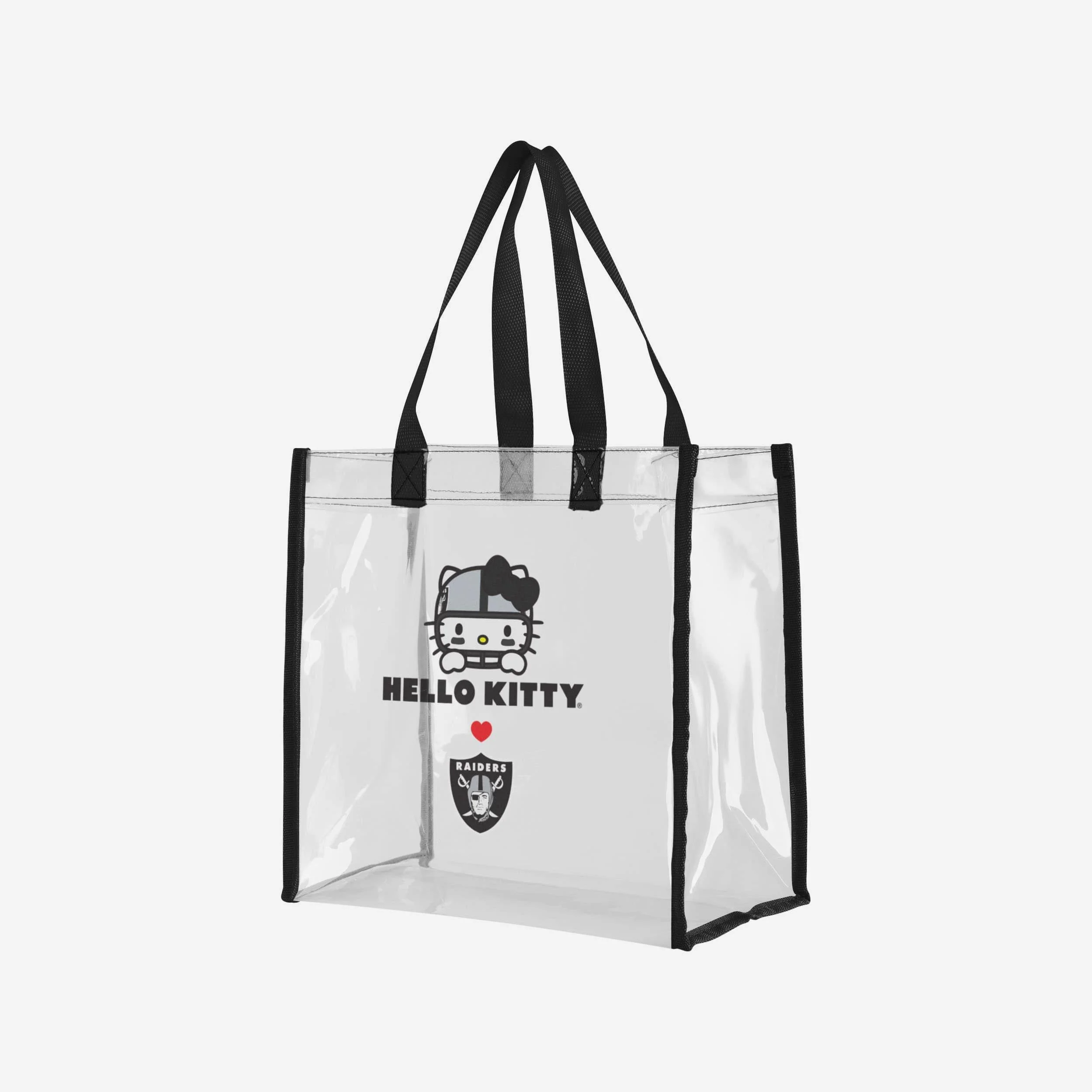 Las Vegas Raiders Hello Kitty® Clear Tote Bag - Image 2