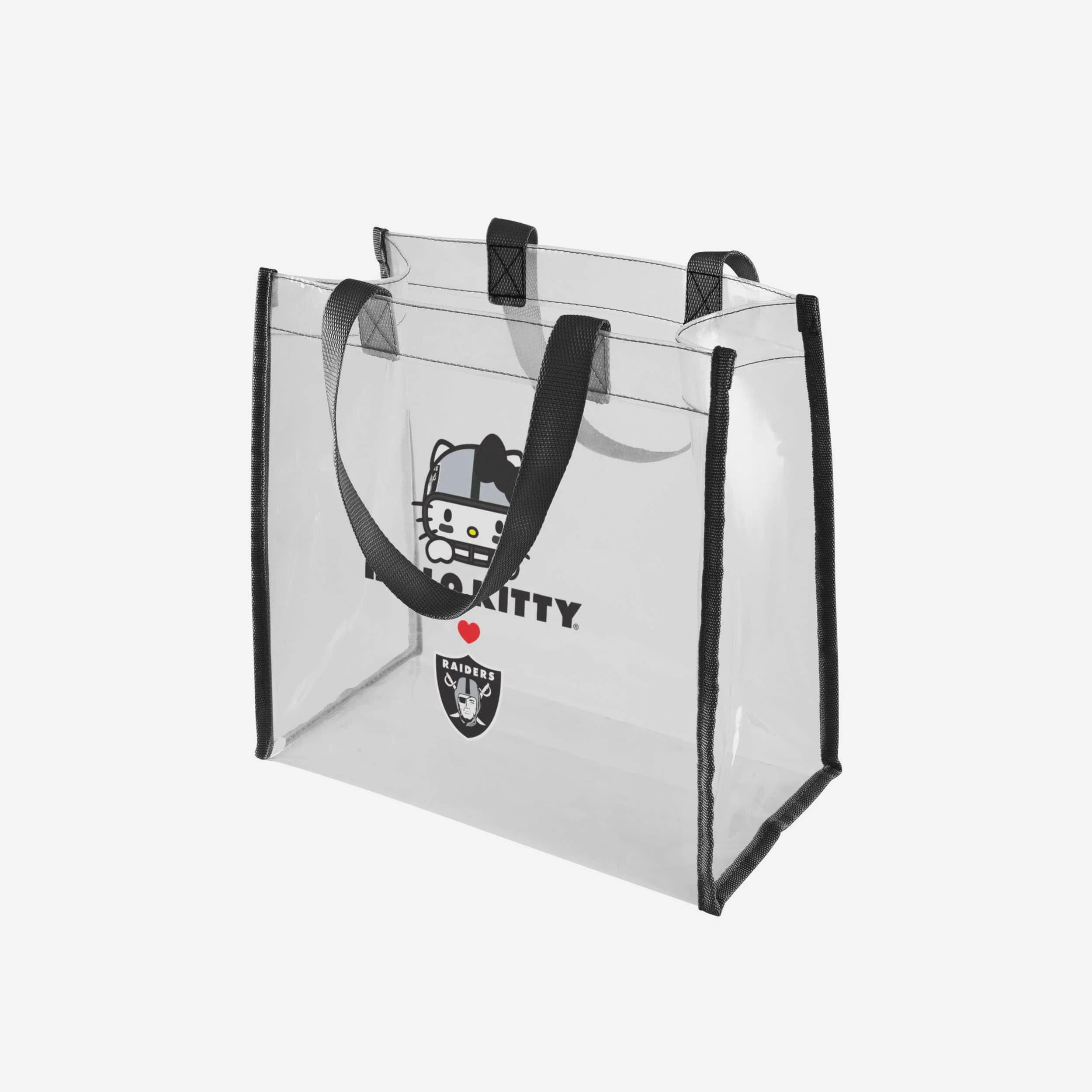 Las Vegas Raiders Hello Kitty® Clear Tote Bag - Image 3
