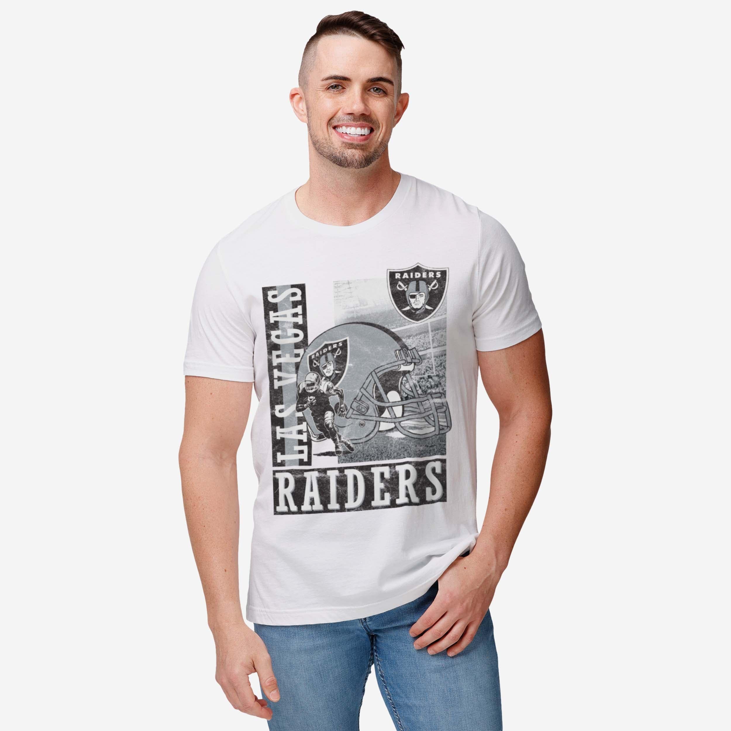Las Vegas Raiders Helmet Dash T-Shirt - Image 2