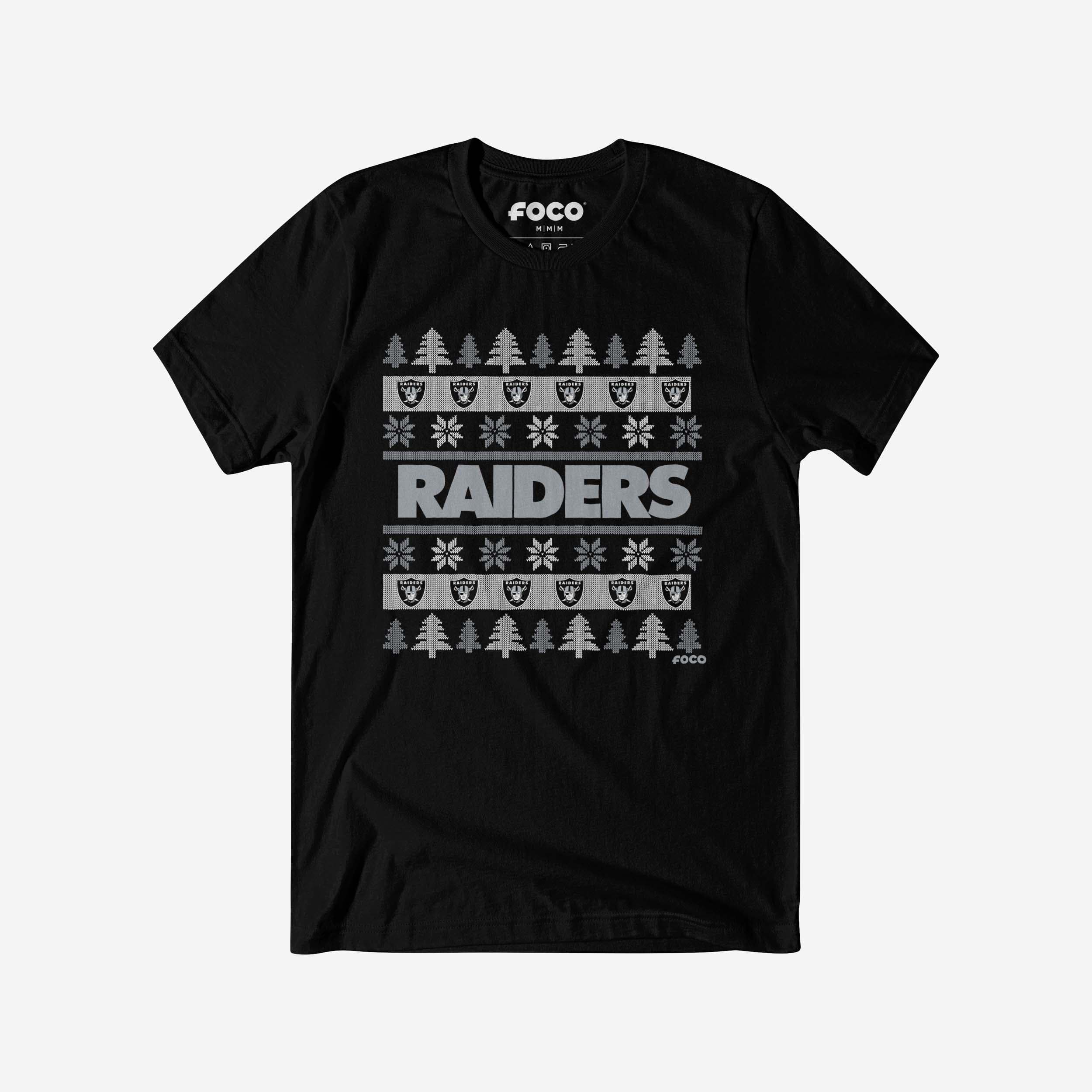 Las Vegas Raiders Holiday Sweater T-Shirt