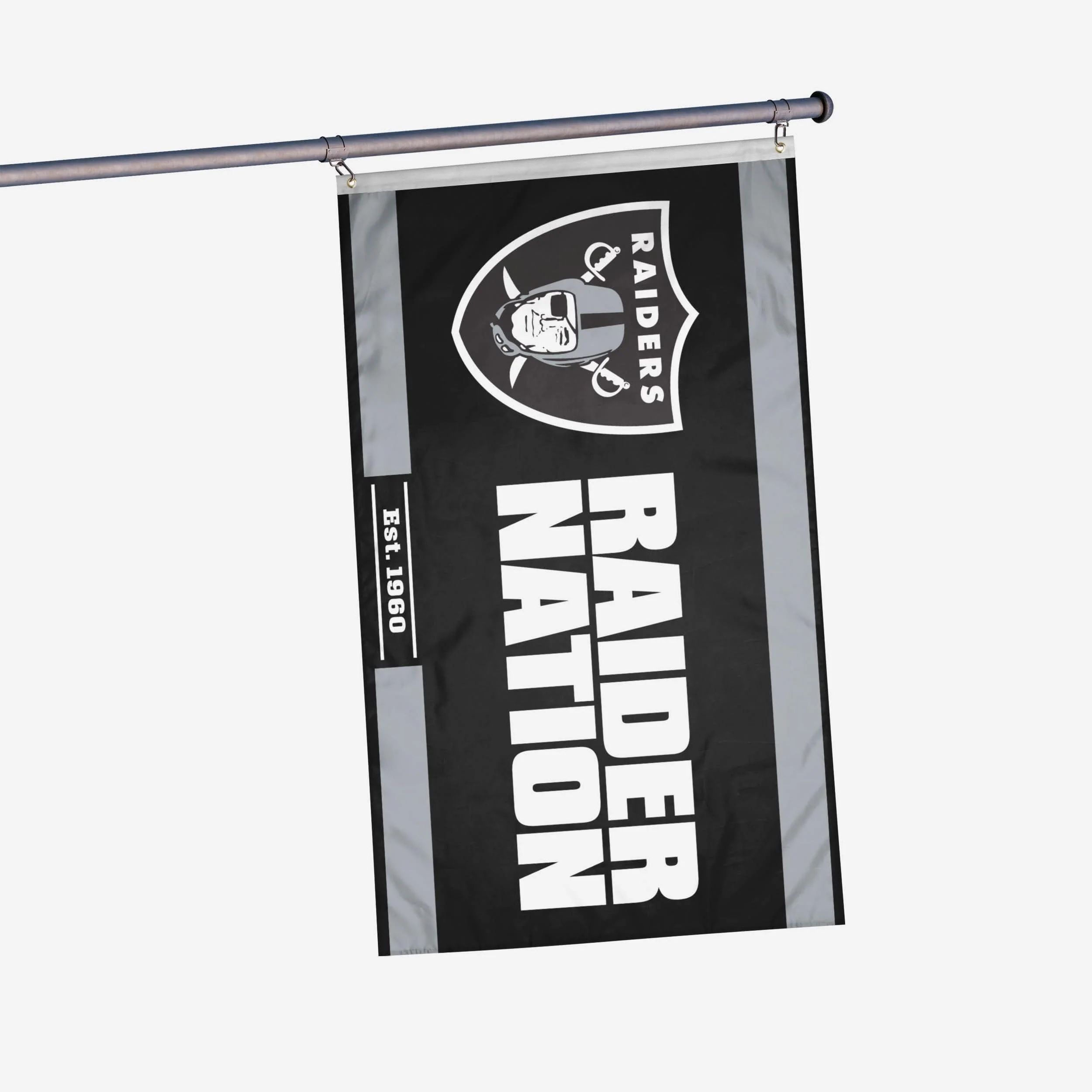 Las Vegas Raiders Horizontal Slogan Flag