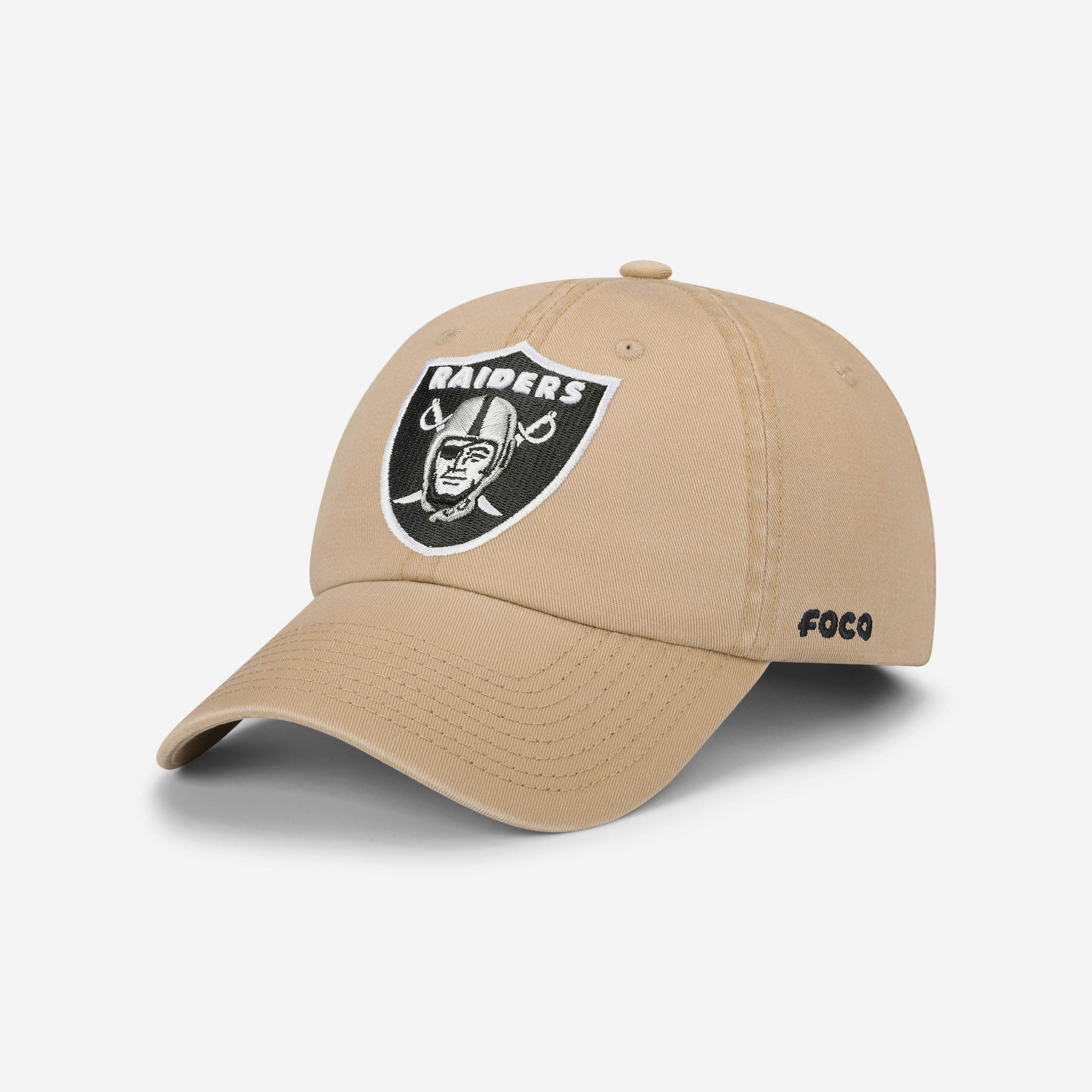 Las Vegas Raiders Khaki Primary Logo Casual Cap