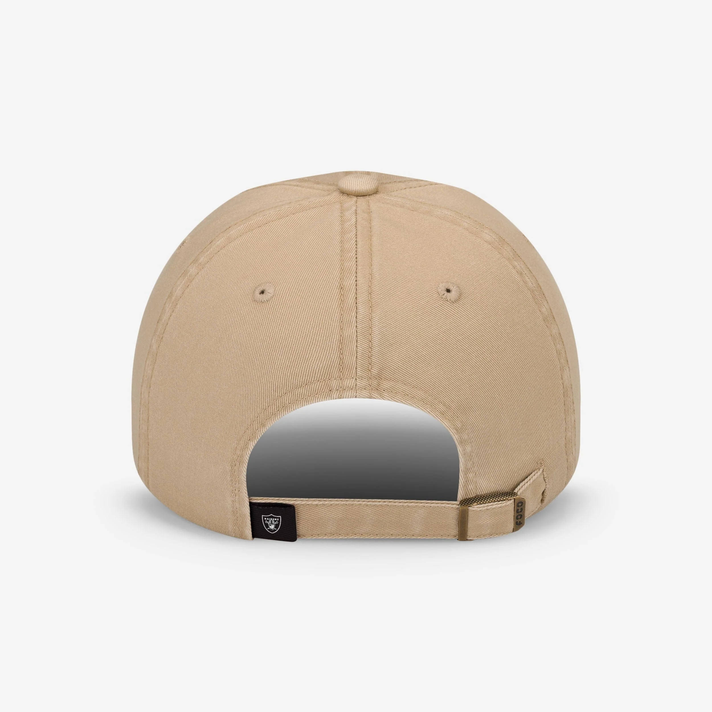 Las Vegas Raiders Khaki Primary Logo Casual Cap - Image 3