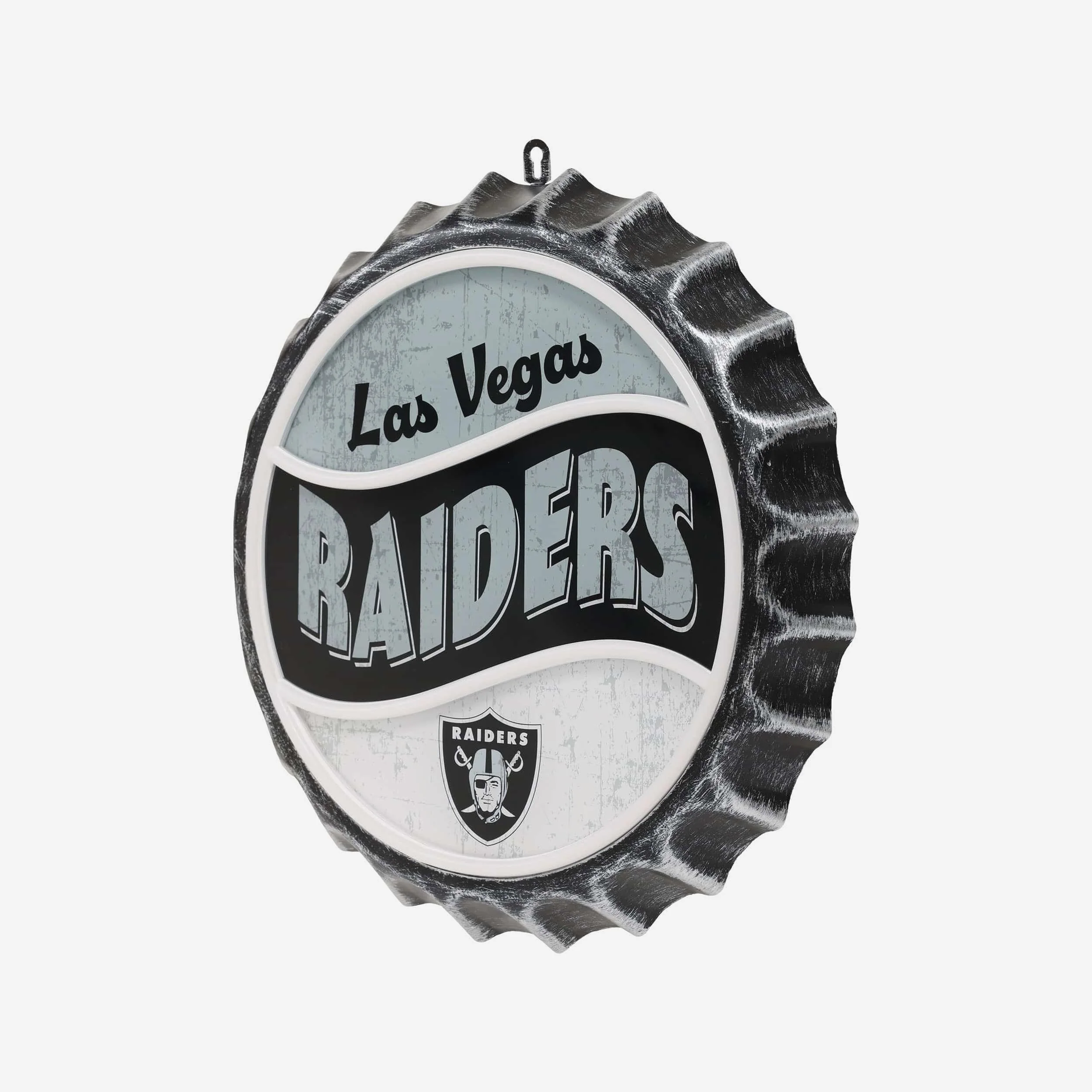 Las Vegas Raiders LED Neon Backlit Bottle Cap Wall Sign - Image 3