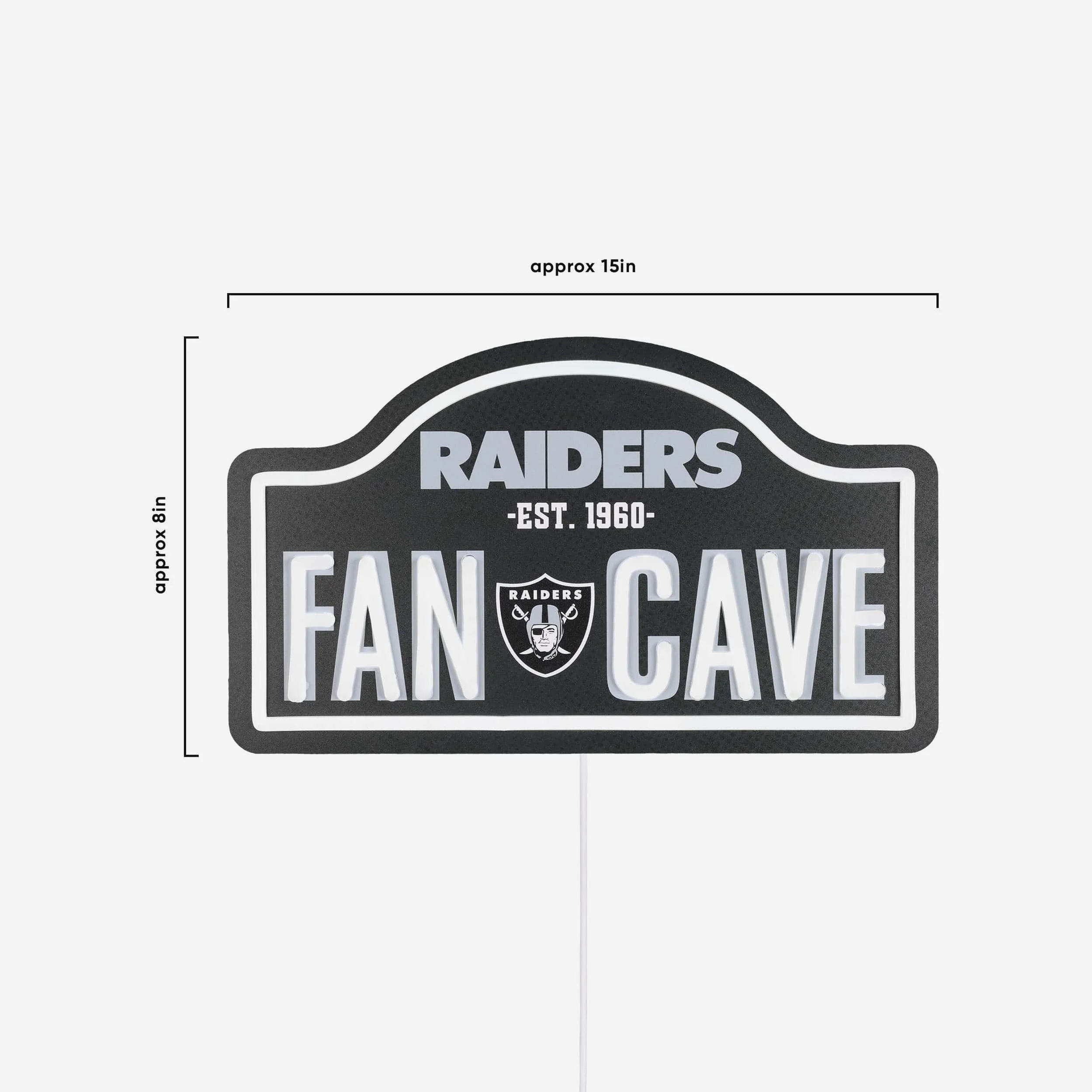 Las Vegas Raiders LED Neon Fancave Sign - Image 4