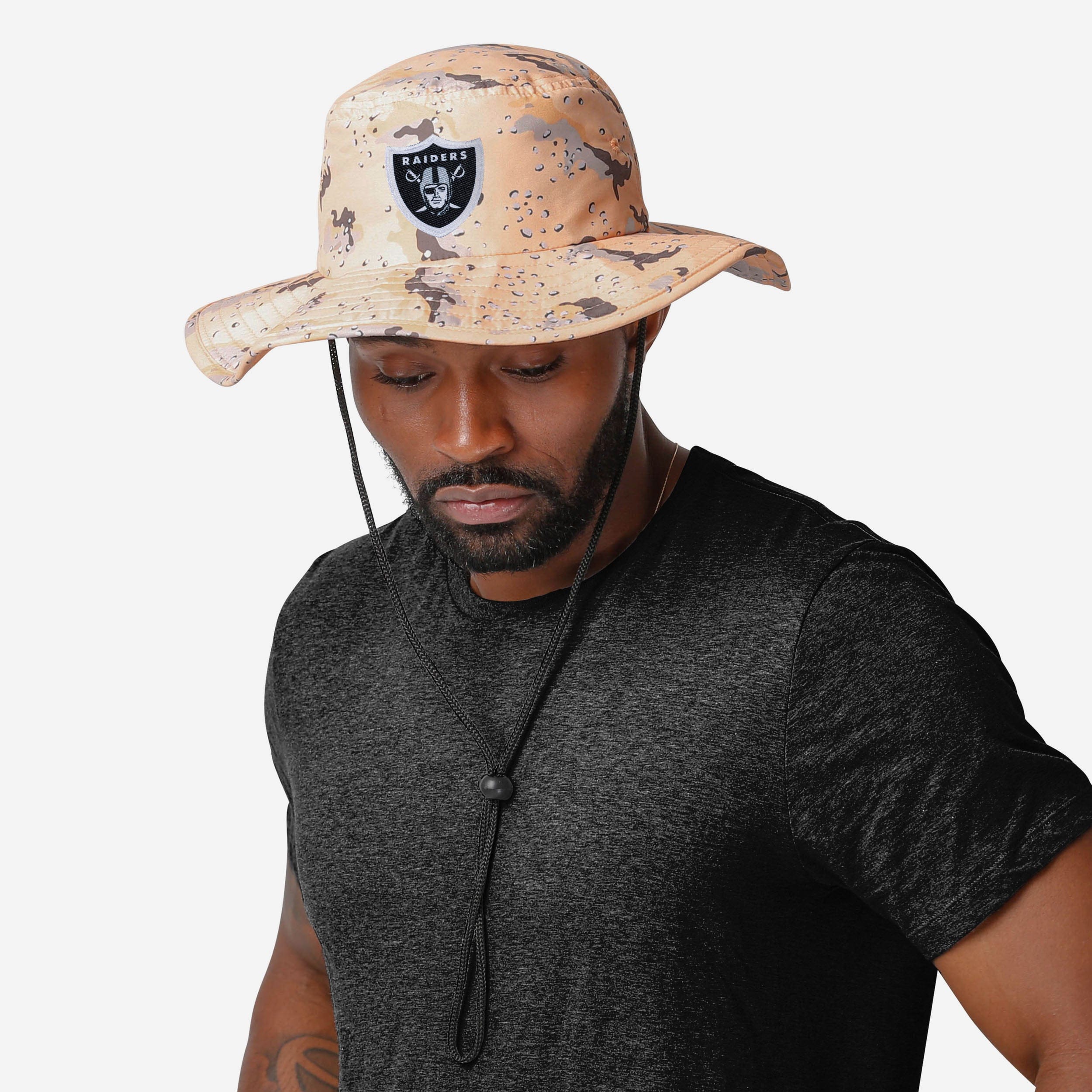 Las Vegas Raiders Light Desert Camo Boonie Hat - Image 2