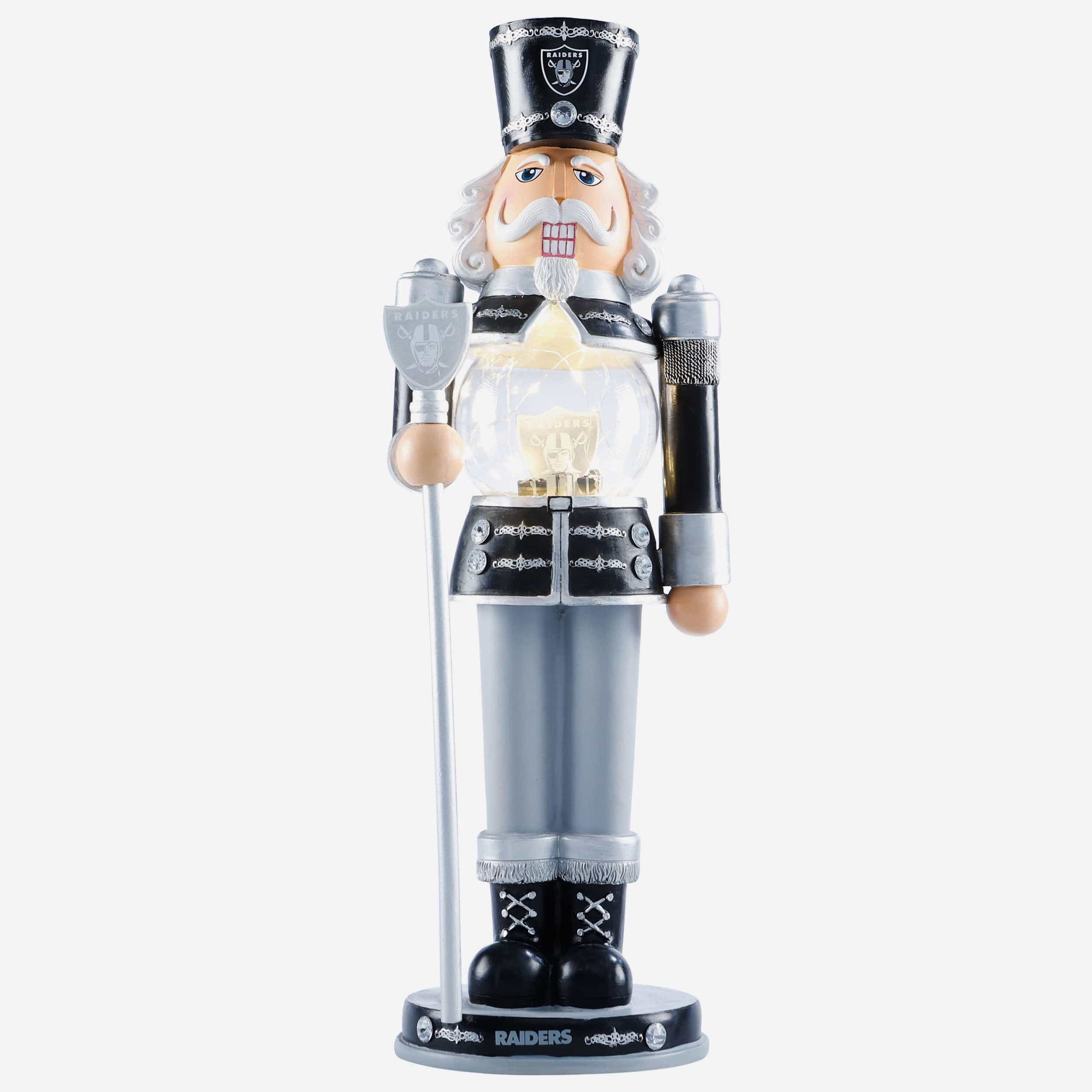 Las Vegas Raiders Light Up Nutcracker