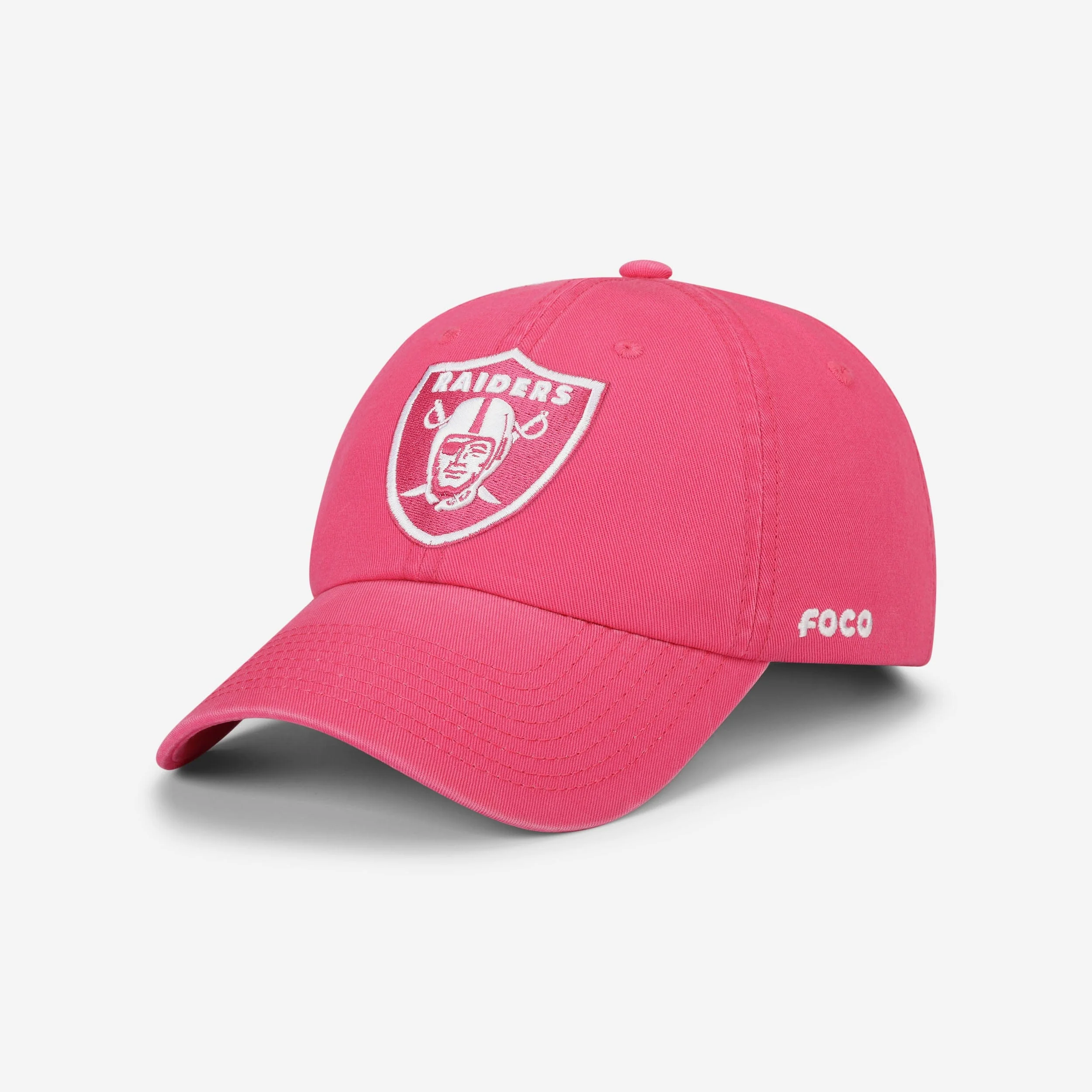 Las Vegas Raiders Magenta & White Casual Cap