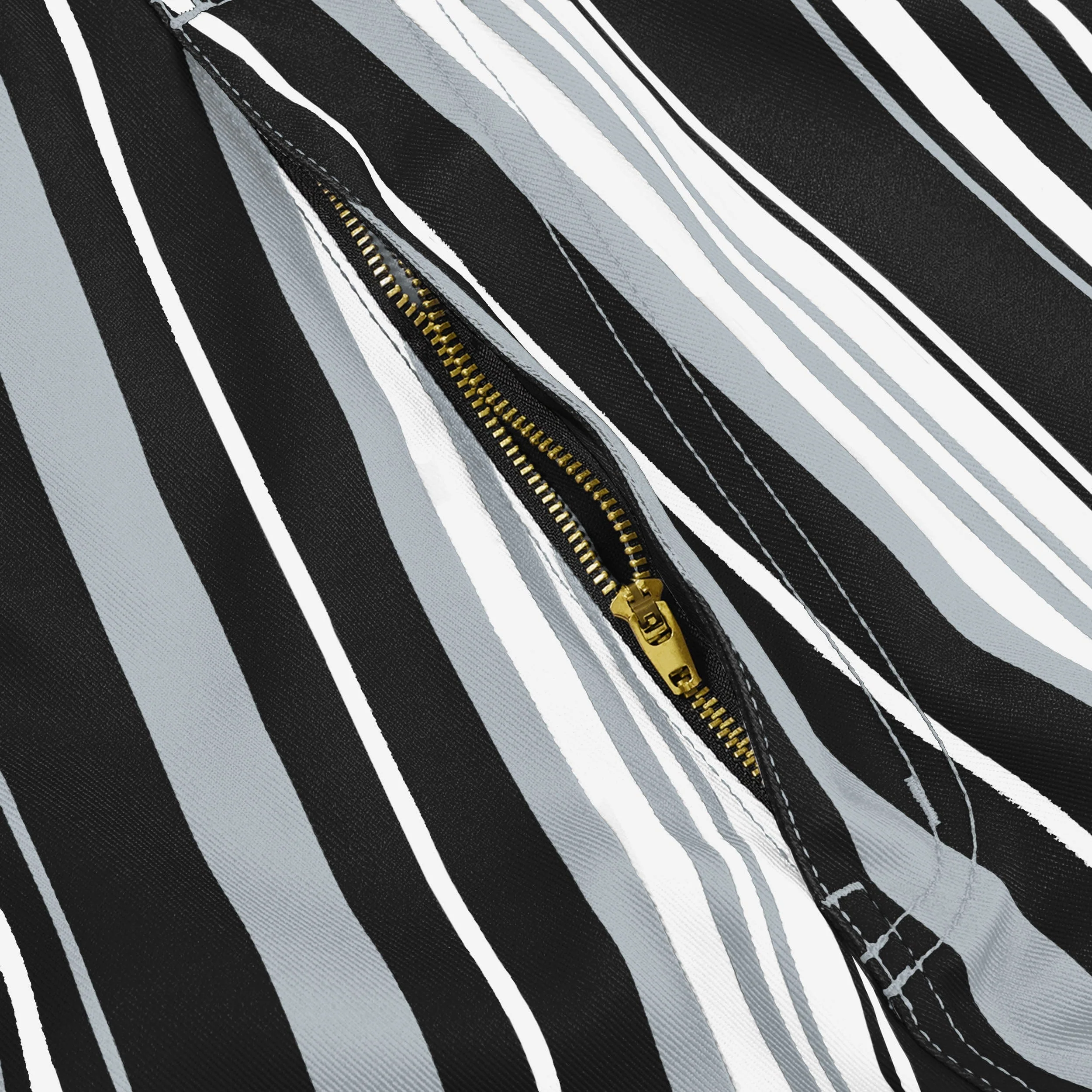 Las Vegas Raiders Mens Hyper Stripe Bib Overalls - Image 6