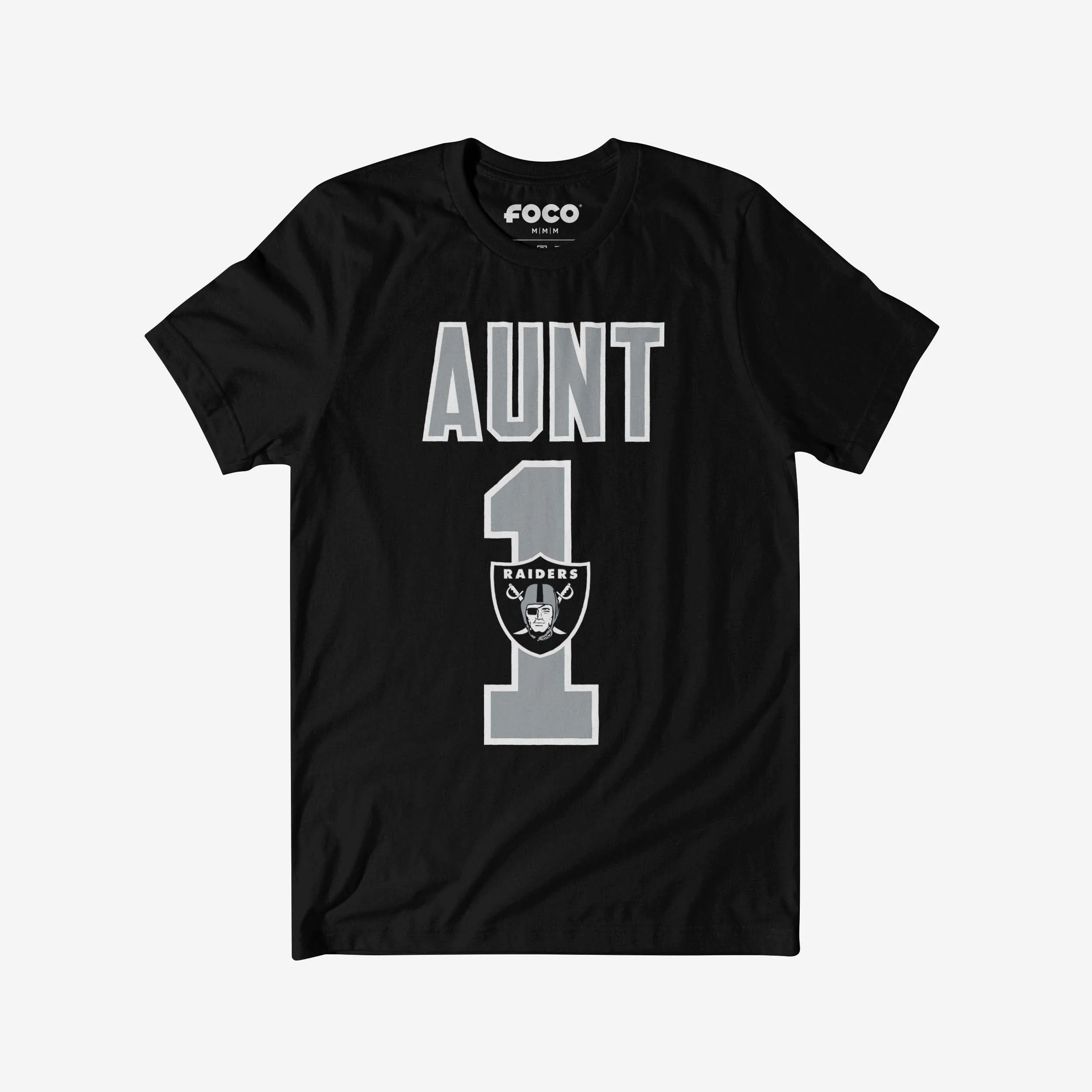 Las Vegas Raiders Number 1 Aunt T-Shirt