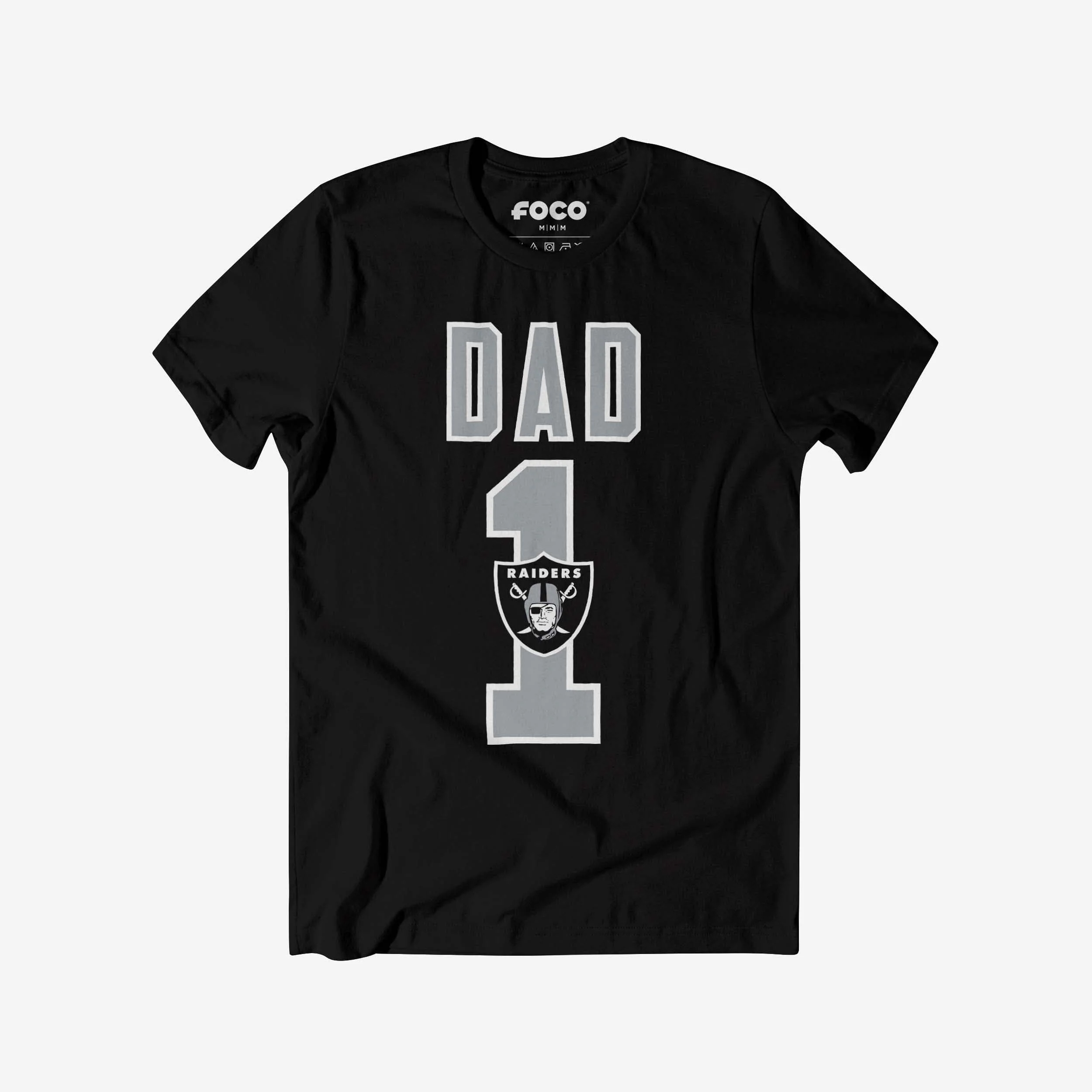 Las Vegas Raiders Number 1 Dad T-Shirt