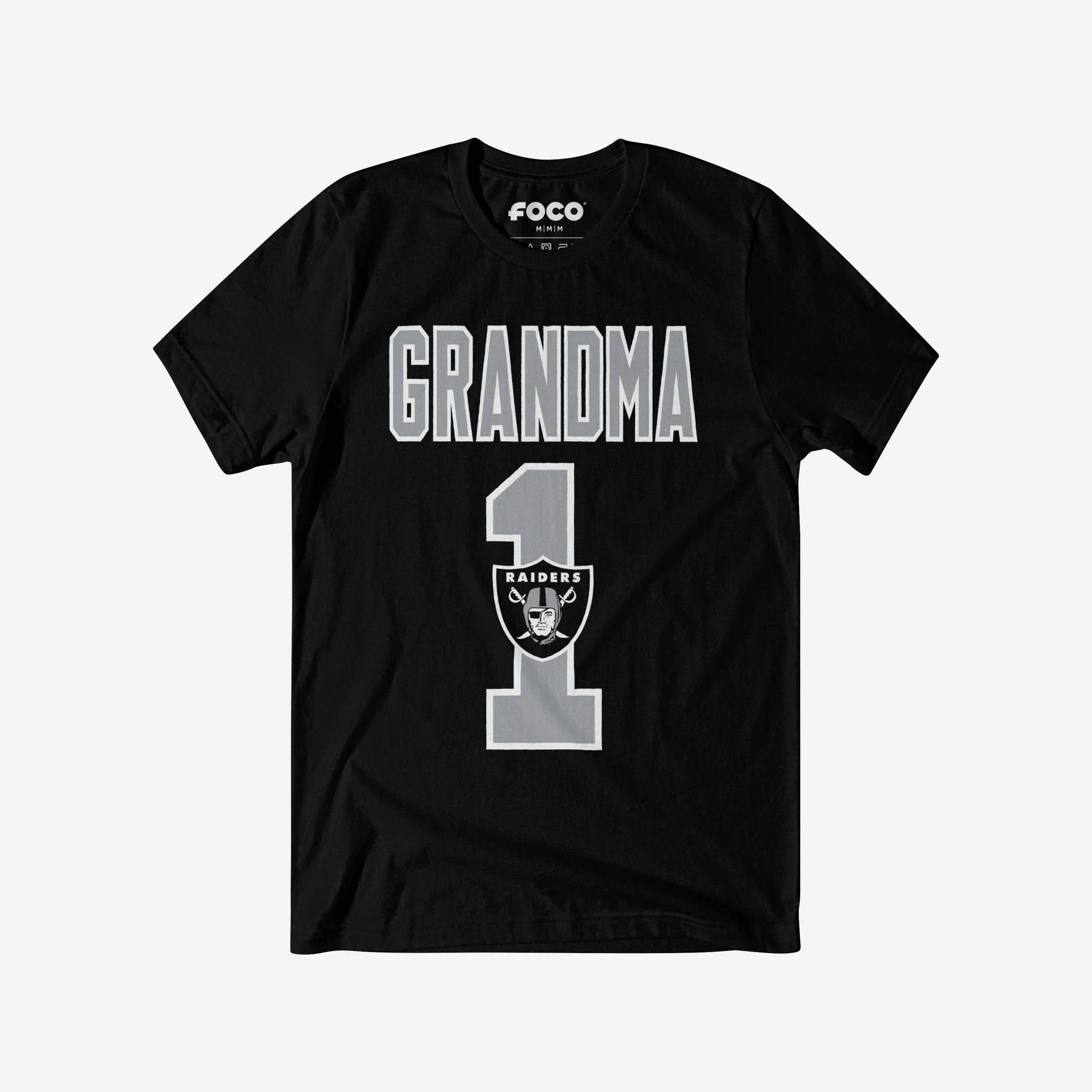 Las Vegas Raiders Number 1 Grandma T-Shirt