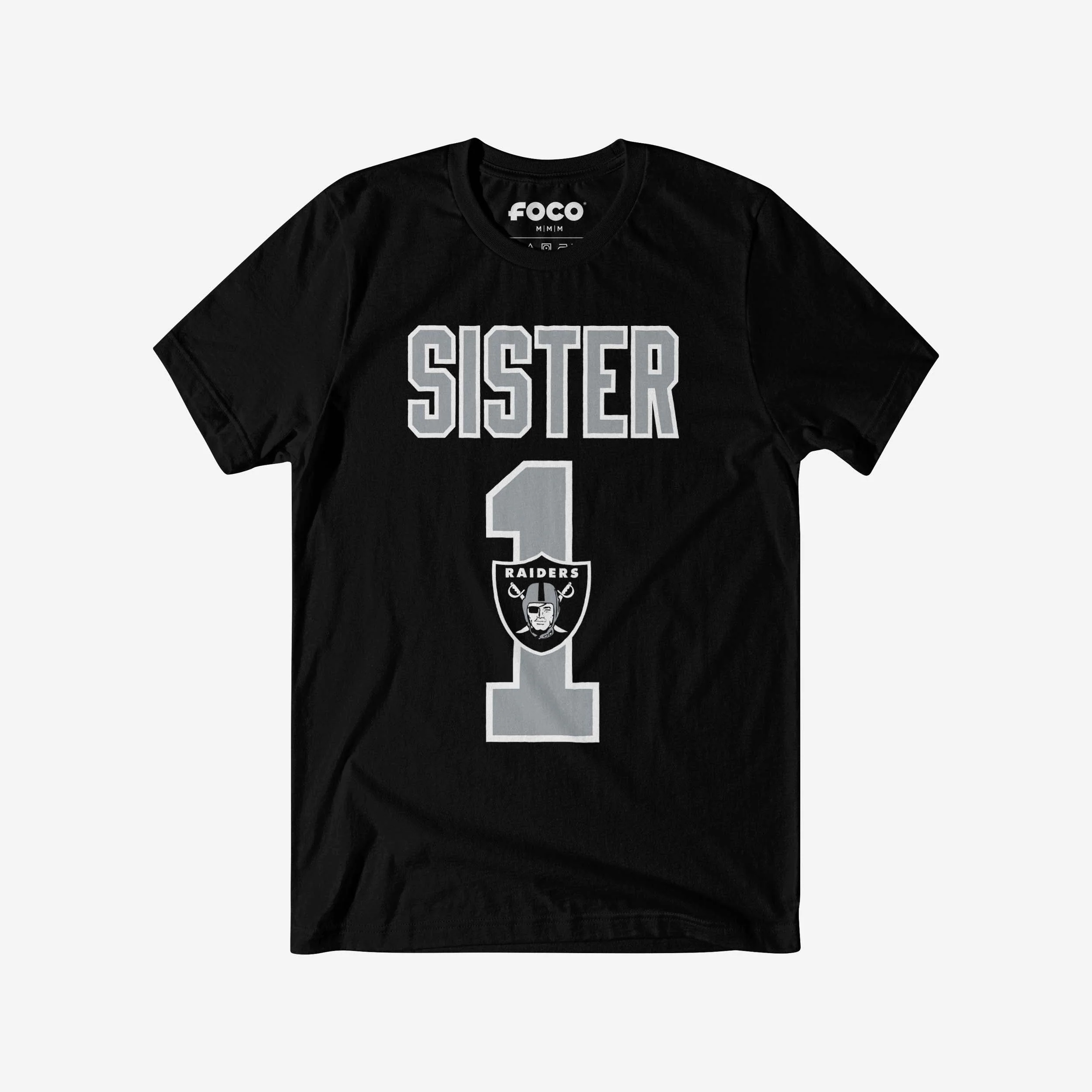 Las Vegas Raiders Number 1 Sister T-Shirt