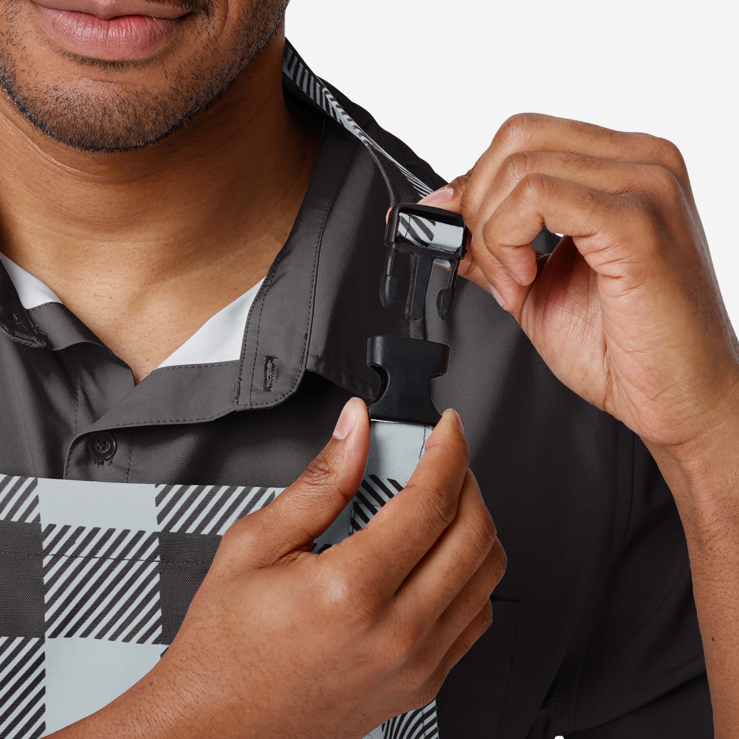 Las Vegas Raiders Plaid Apron - Image 3