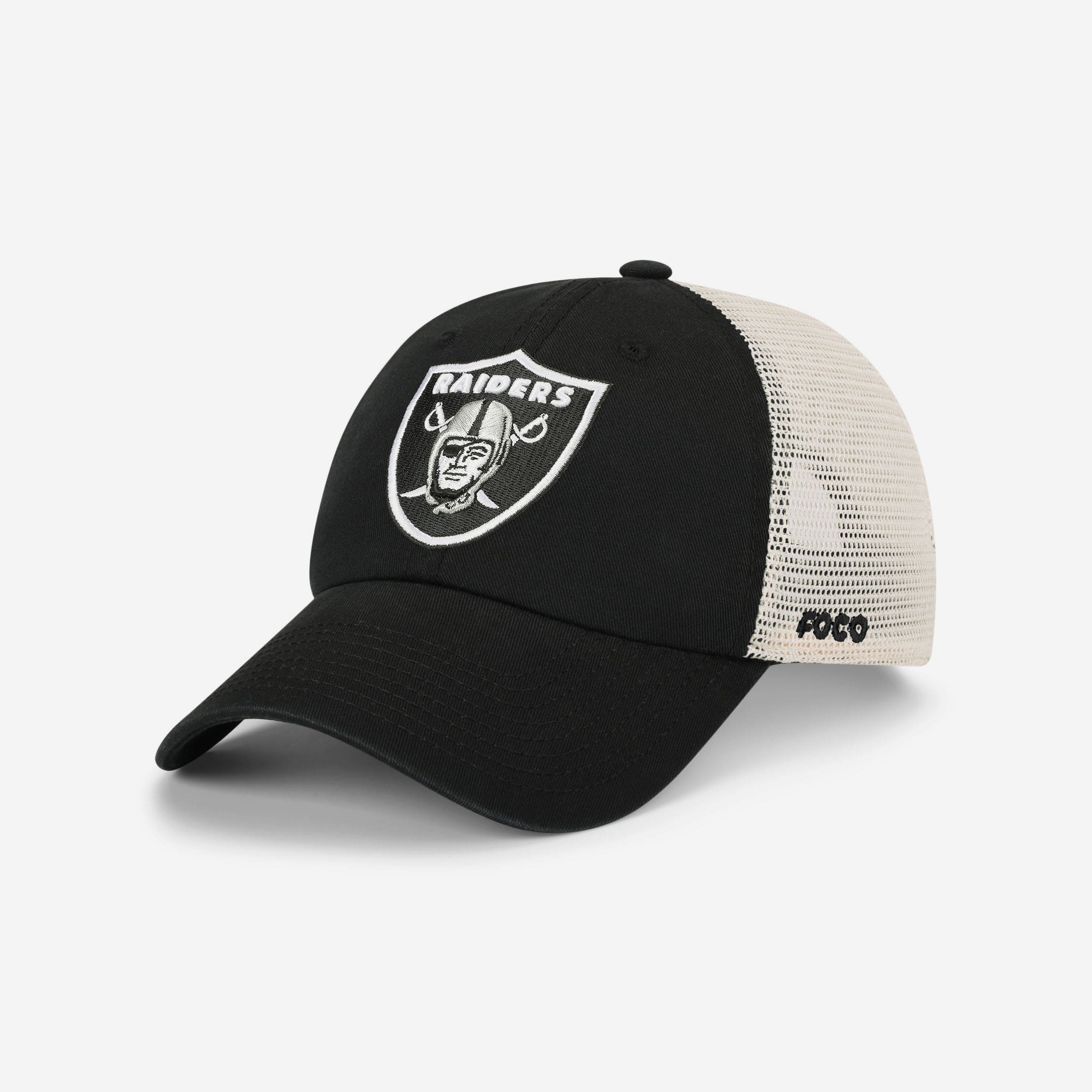 Las Vegas Raiders Primary Logo Casual Trucker Cap